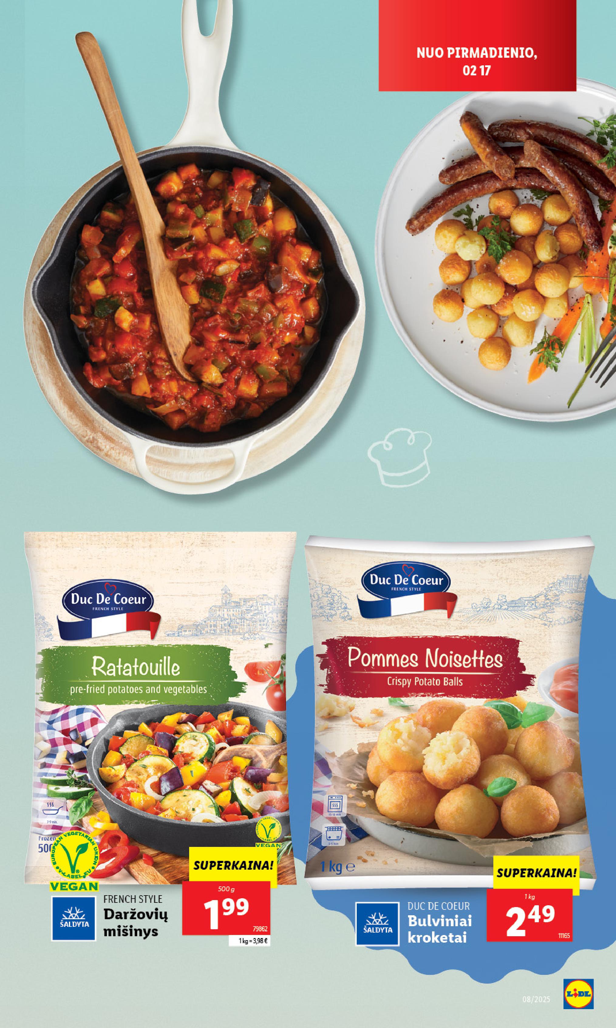 Naujausias LIDL kaininis katalogas 2025.02.17 - 2025.02.23
