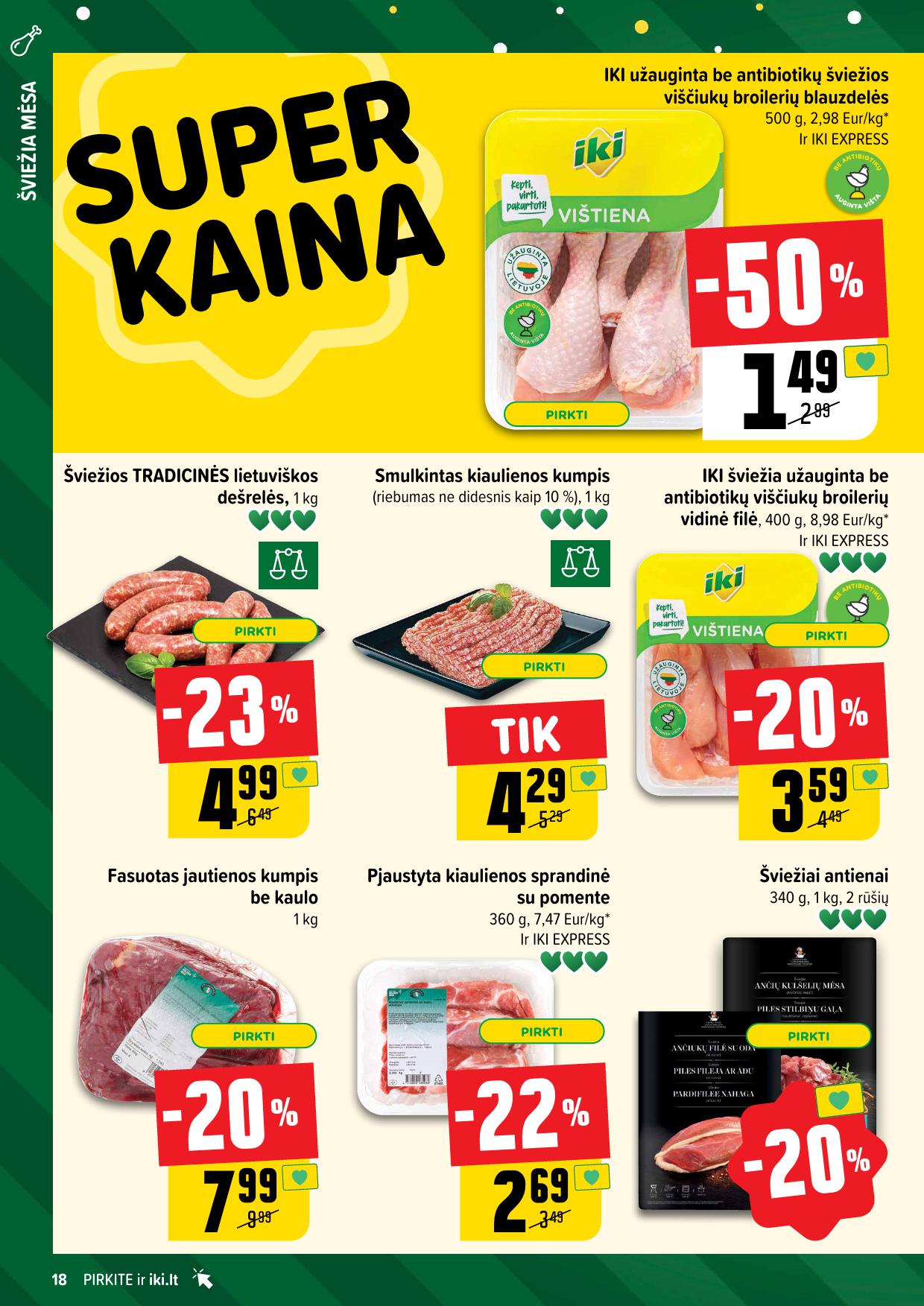Naujausias IKI kaininis katalogas 2024.11.25 - 2024.12.01