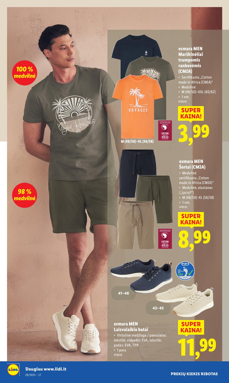 LIDL ne maisto prekių leidinys 2025.07.14 - 2025.07.20