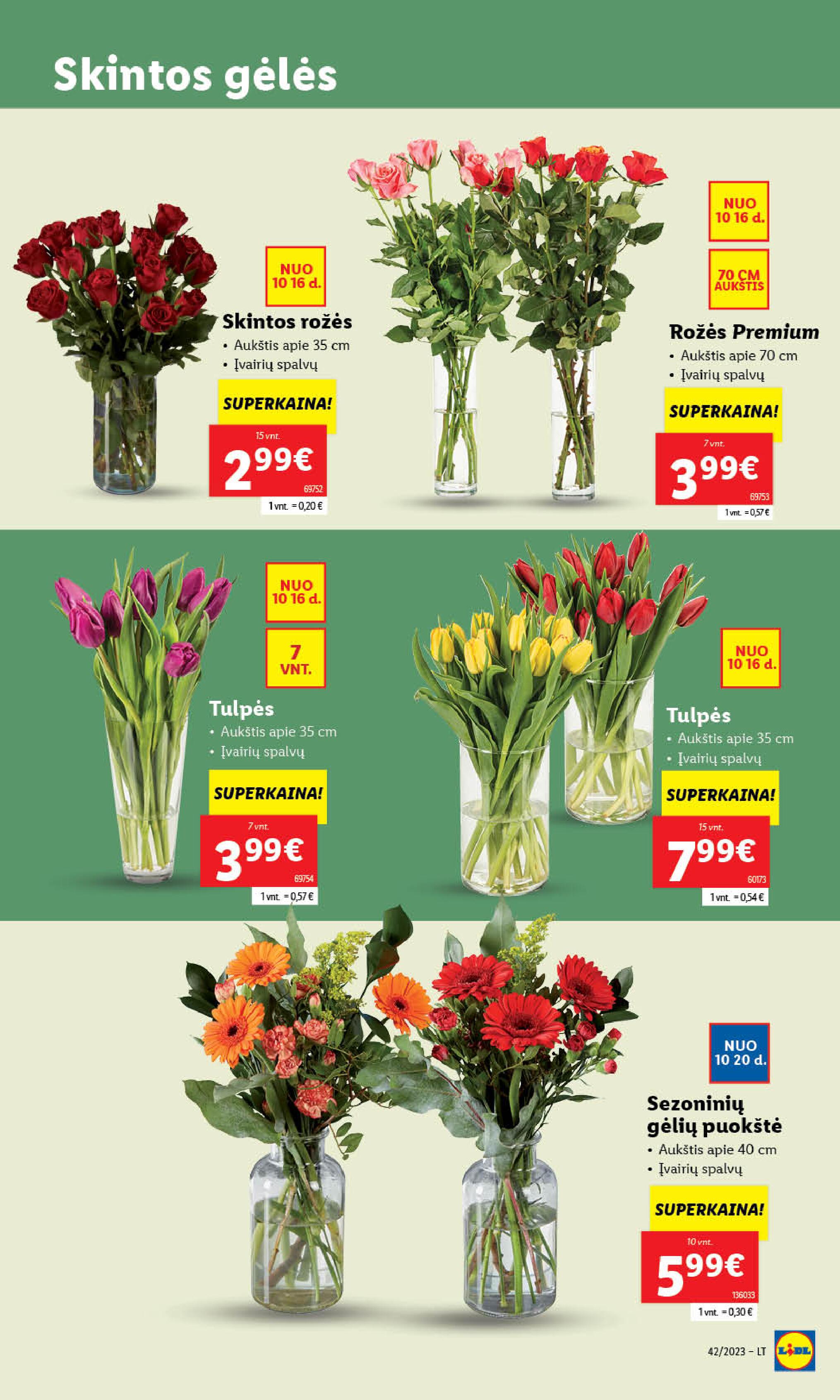 Naujausias LIDL kaininis katalogas 2023.10.16 - 2023.10.22