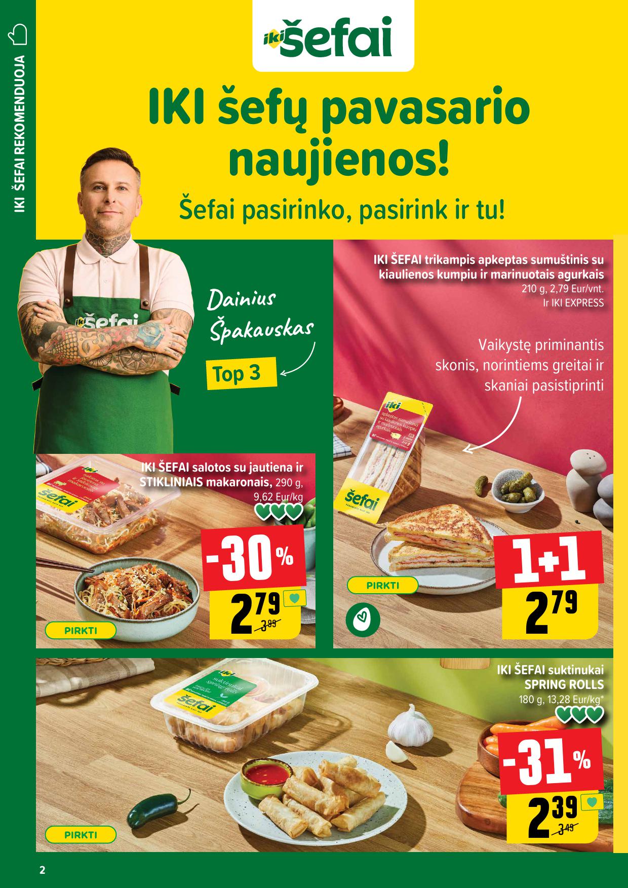 Naujausias IKI kaininis katalogas 2025.03.17 - 2025.03.23