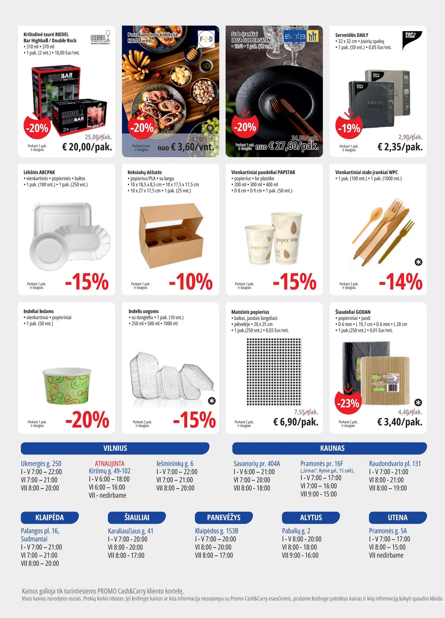 PROMO Cash&Carry akcijų leidinys 2025.06.27 - 2025.07.08