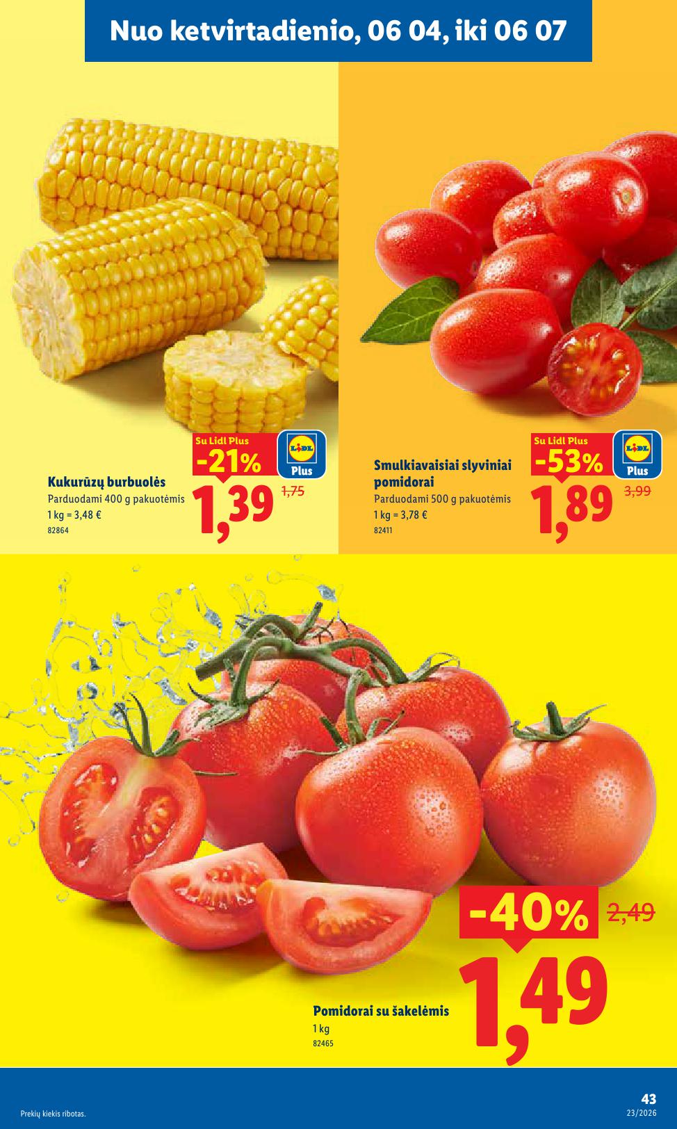 Naujausias LIDL kaininis katalogas 2026.06.01 - 2026.06.07