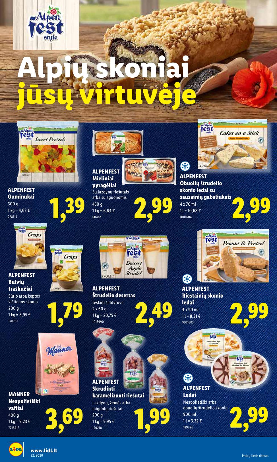 Naujas LIDL leidinys nuo 2026.05.25 iki 2026.05.31