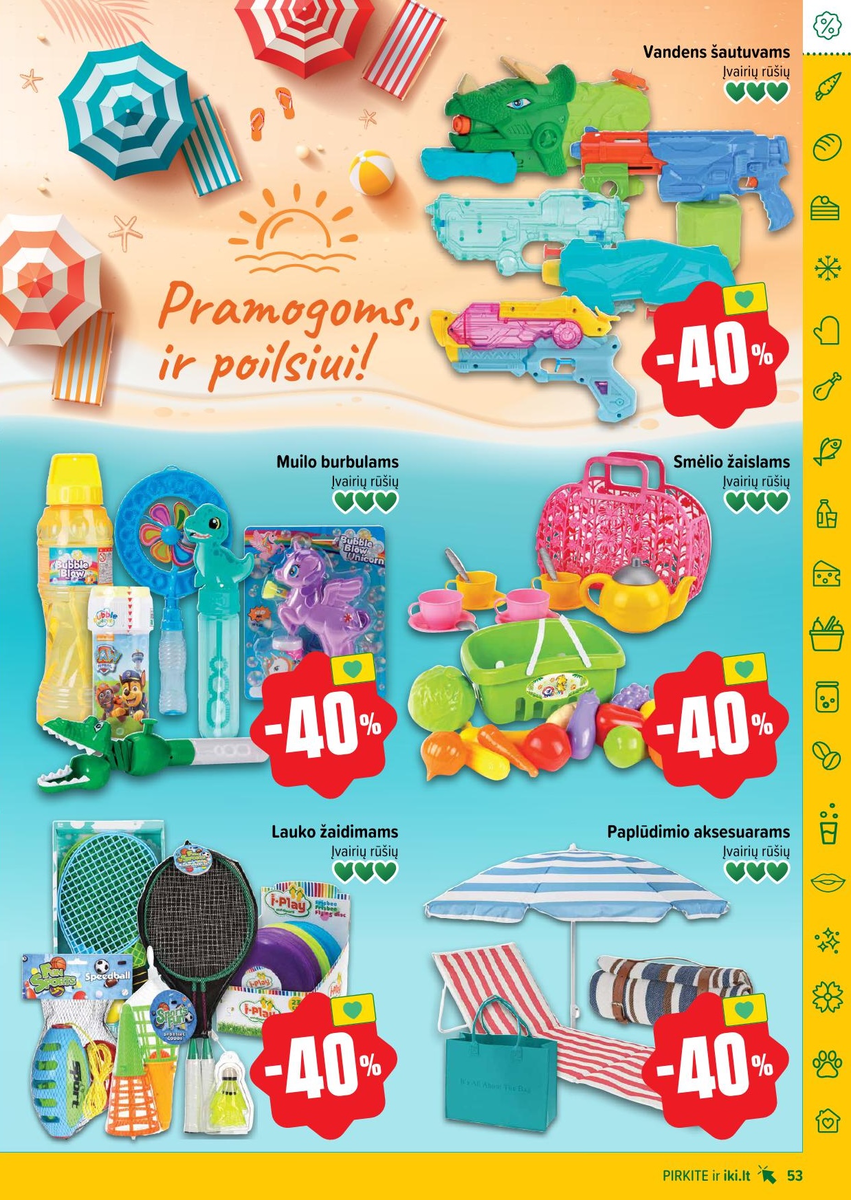 Naujausias IKI kaininis katalogas 2025.05.19 - 2025.05.25
