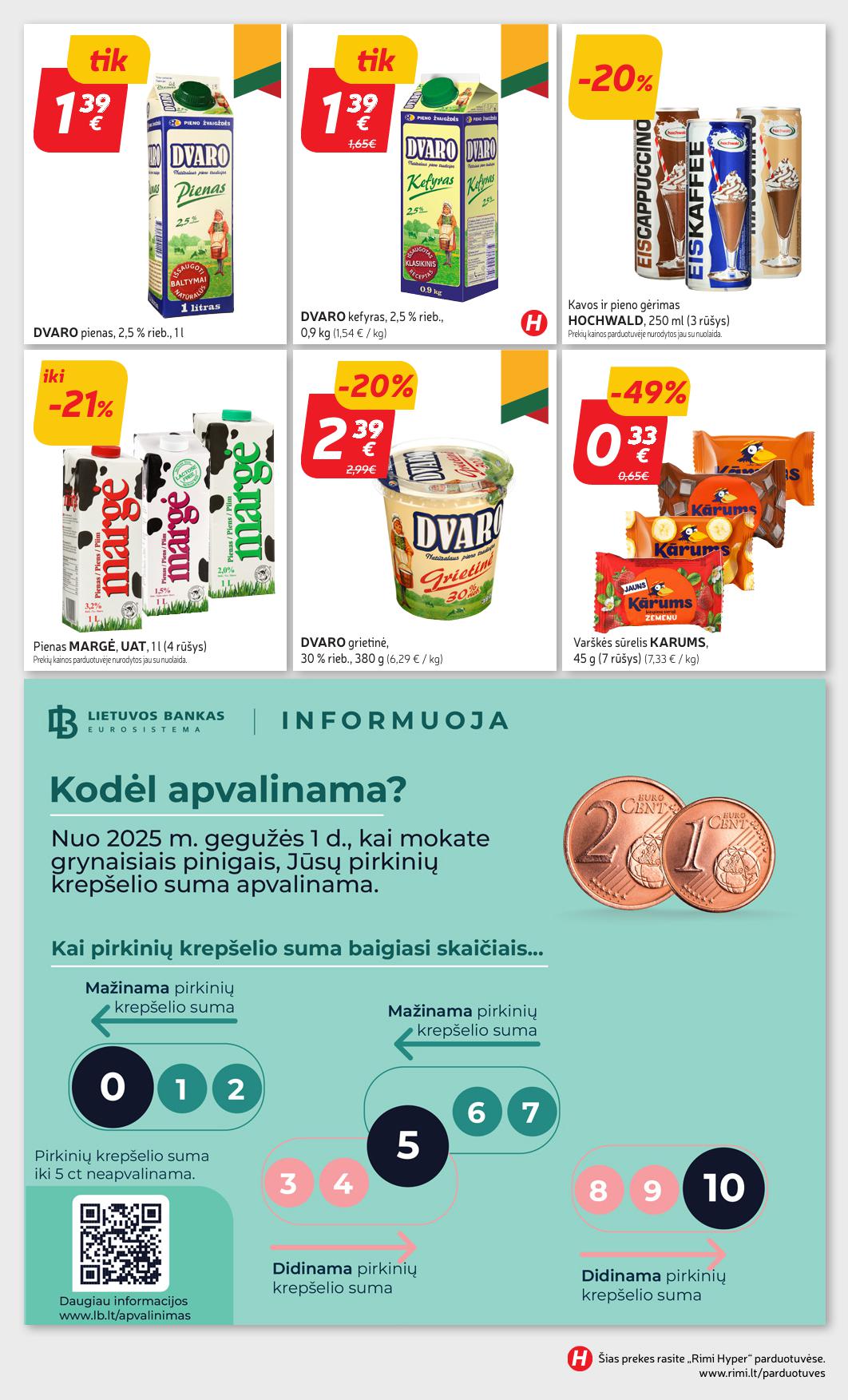 RIMI akcijų ir nuoalidų leidinys Nr.17 nuo 2025.04.22 iki 2025.04.28