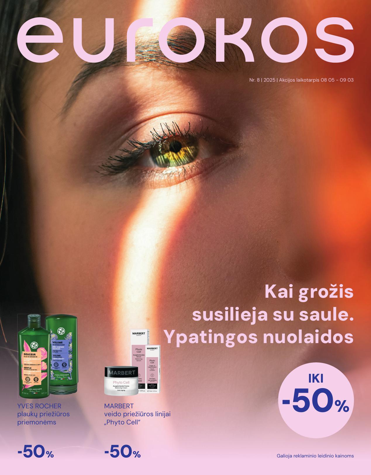 Naujas EUROKOS leidinys nuo 2025.08.05 iki 2025.09.03