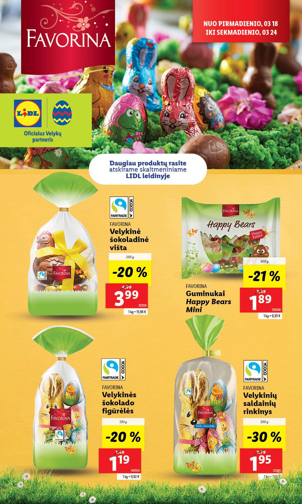 Naujausias LIDL kaininis katalogas 2024.03.18 - 2024.03.24