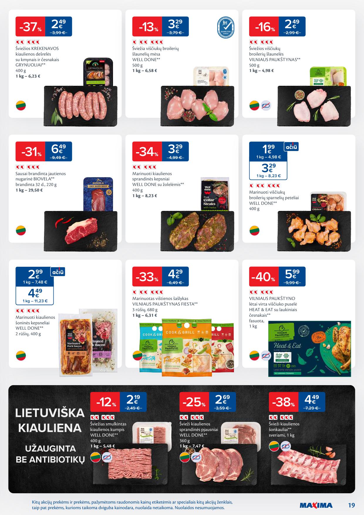 Naujausias MAXIMA kaininis katalogas 2025.07.29 - 2025.08.04