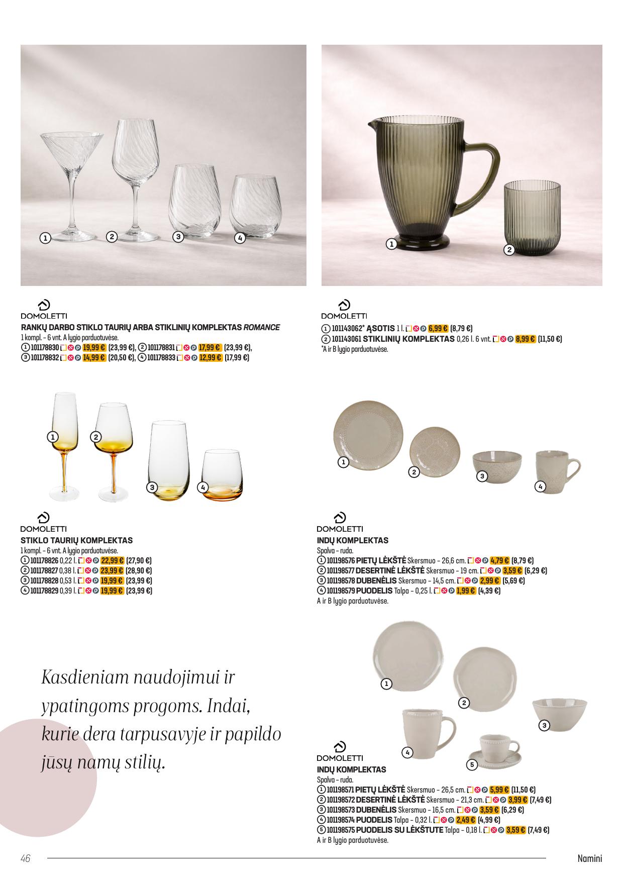 SENUKAI akcijų ir nuolaidų leidinys N.12 2026.04.23 - 2026.05.18