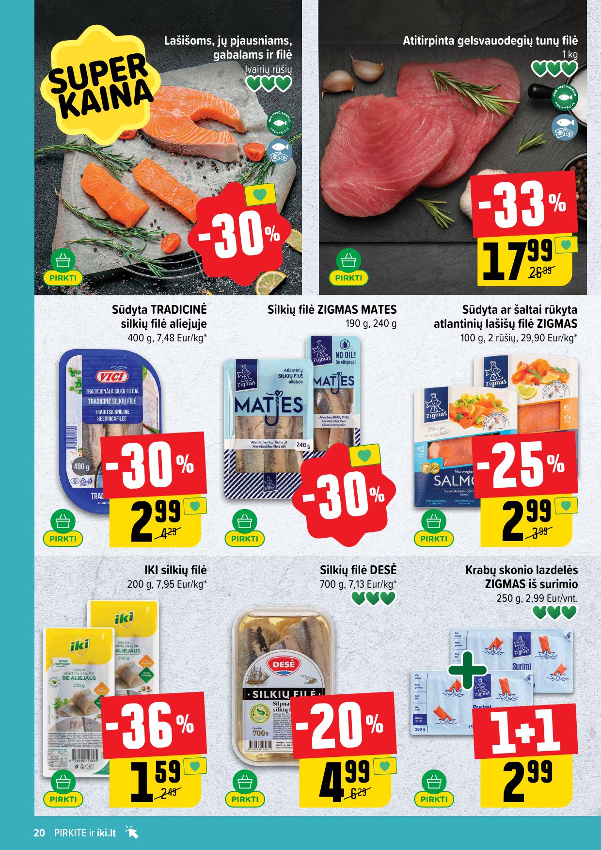 Naujausias IKI kaininis katalogas 2026.04.06 - 2026.04.12