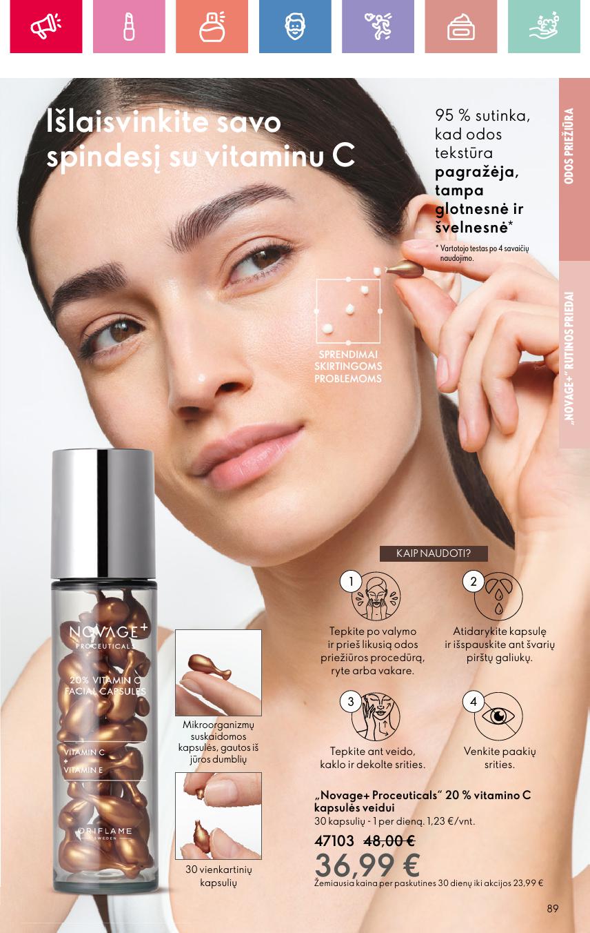 Naujas ORIFLAME katalogas galioja 2025.05.11 - 2025.05.31