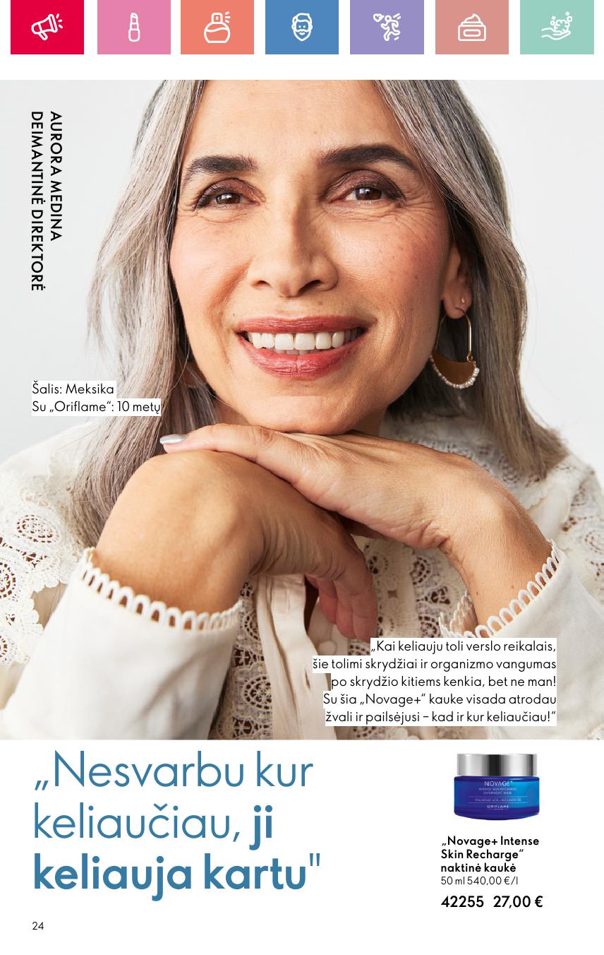 ORIFLAME katalogas galioja 2025.08.03 - 2025.08.23