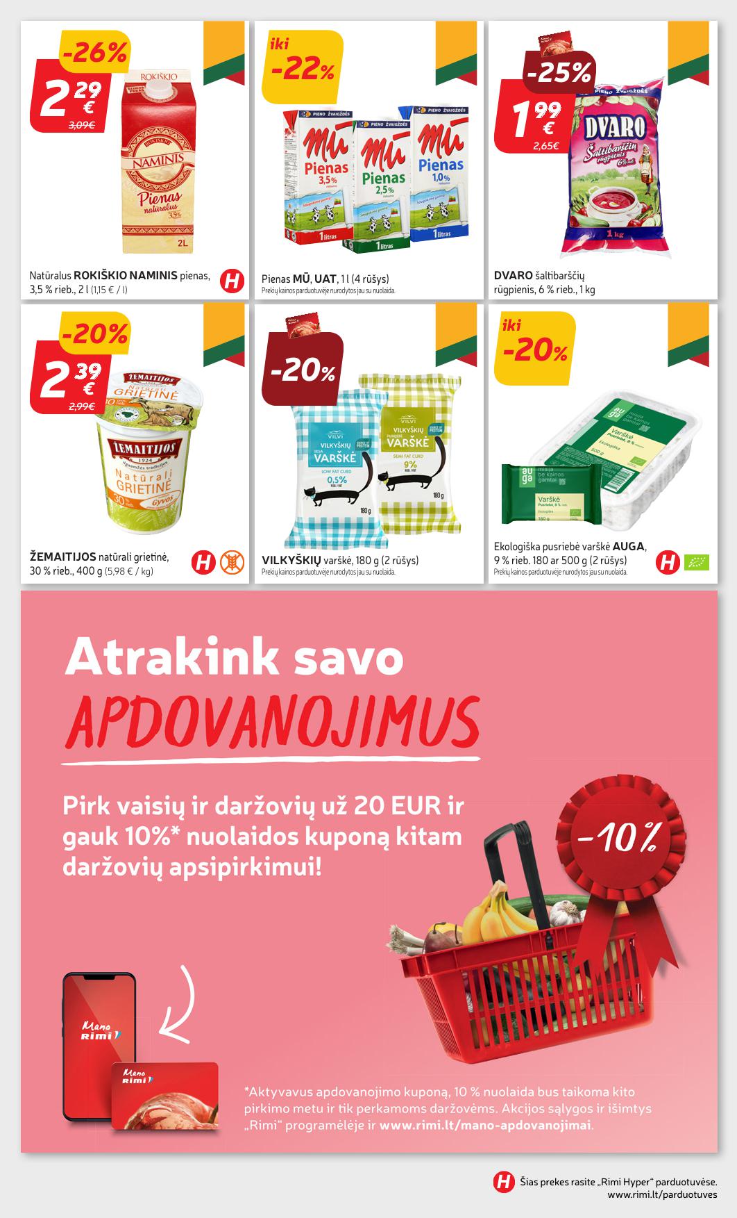 RIMI nuolaidų ir akcijų leidinys Nr.23 nuo 2025.06.03 iki 2025.06.09