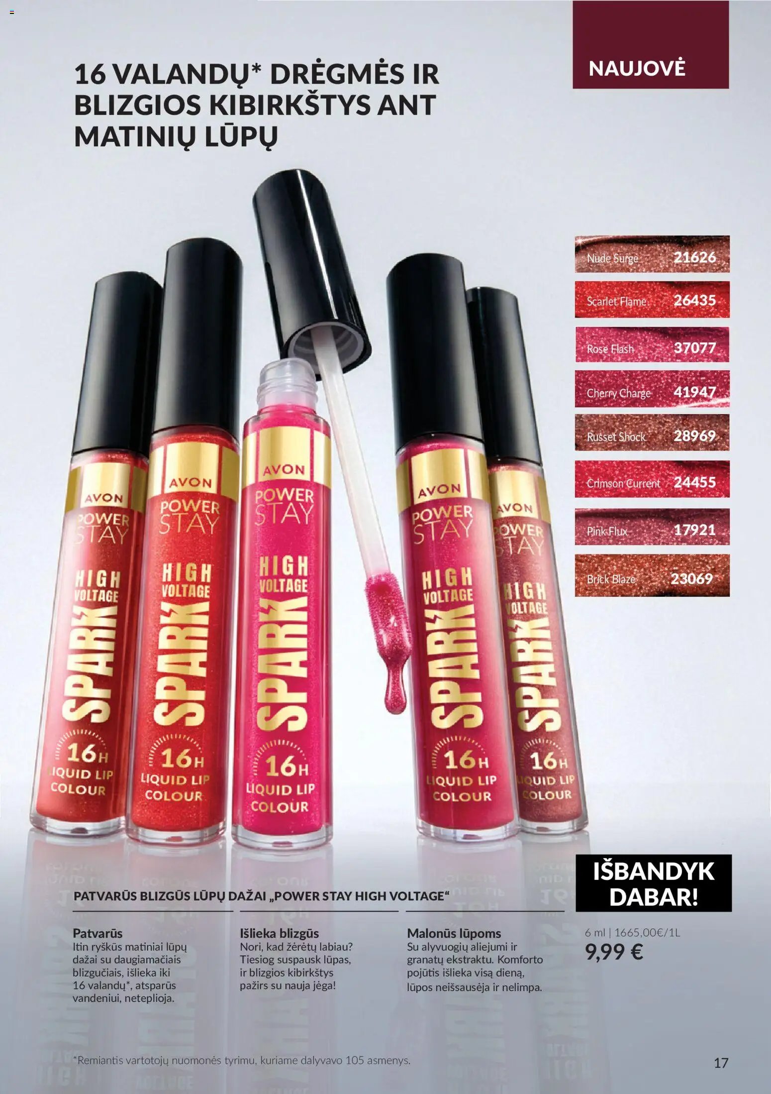 Naujas AVON katalogas galioja 2026.10.01 - 2026.10.31