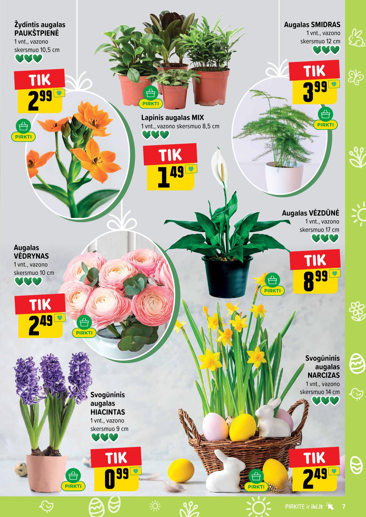 Naujausias IKI kaininis katalogas 2026.03.16 - 2026.03.22