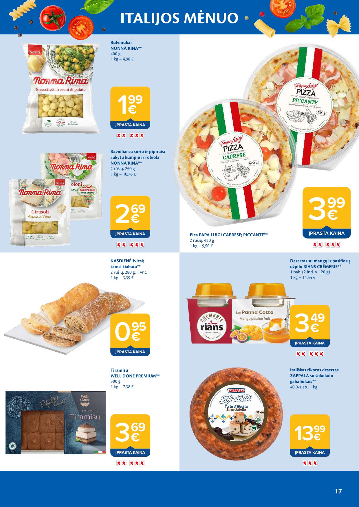 MAXIMA nuolaidų katalogas "ITALIJOS MĖNUO"
