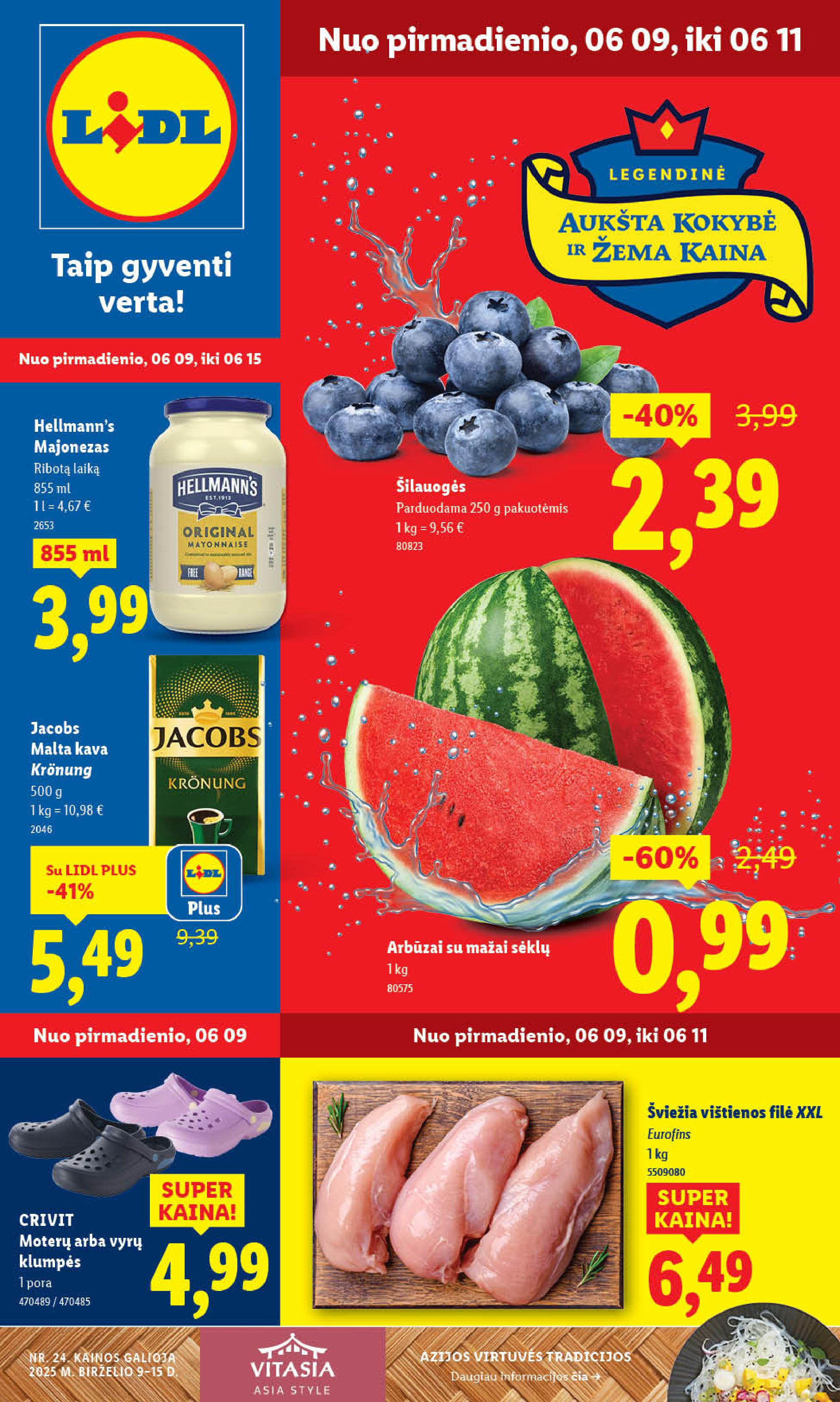 Naujausias LIDL kaininis katalogas 2025.06.09 - 2025.06.15