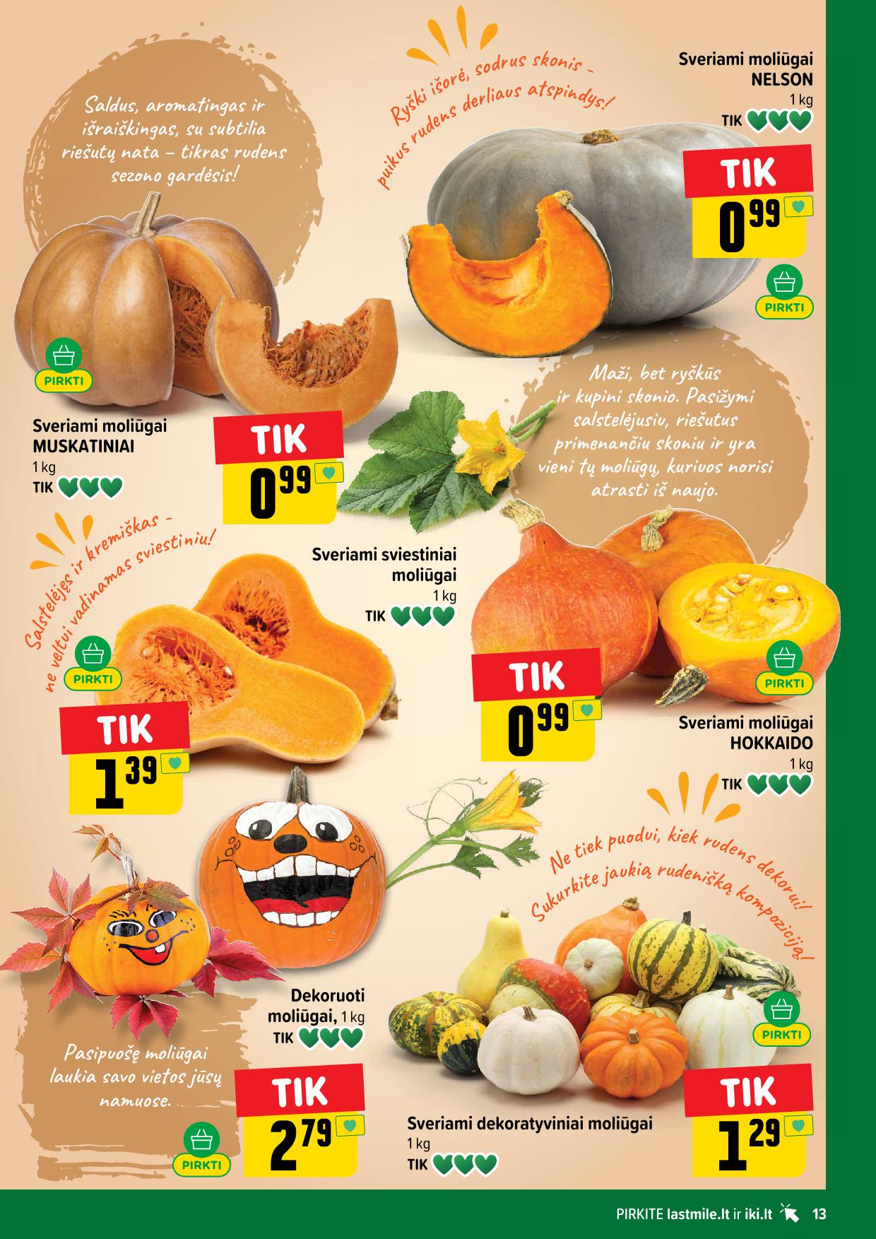 Naujausias IKI kaininis katalogas 2026.10.19 - 2026.10.25