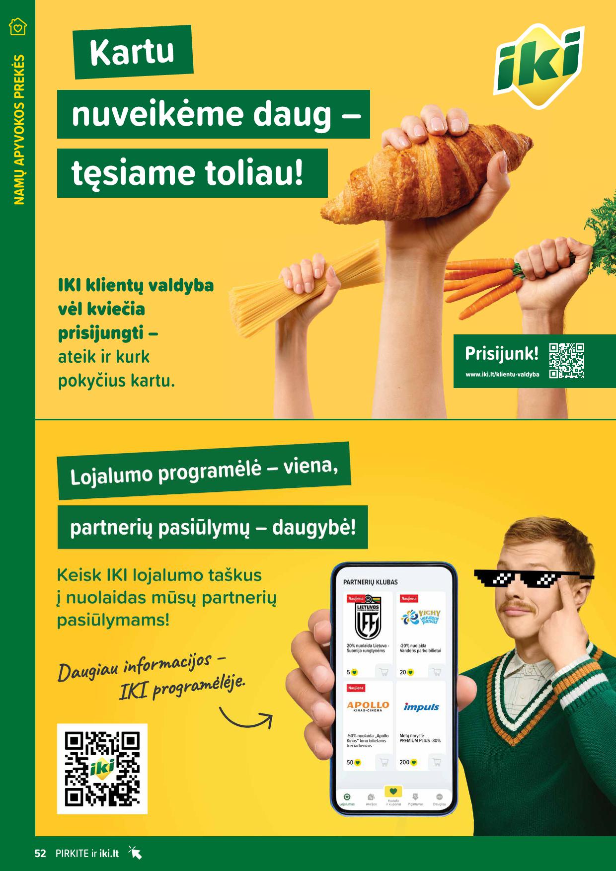 Naujausias IKI kaininis katalogas 2025.03.03 - 2025.03.09