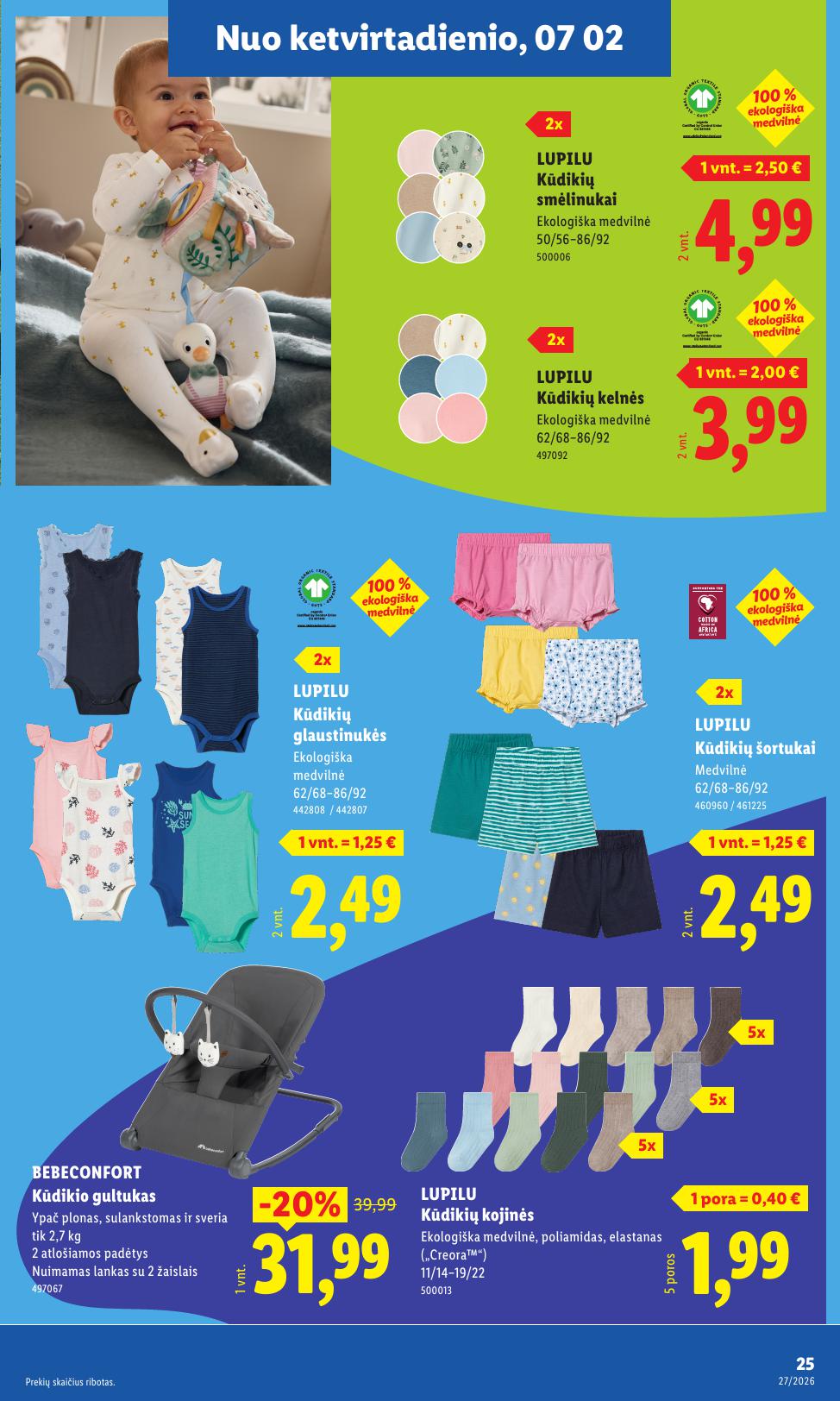 LIDL ne maisto prekių leidinys 2026.06.29 - 2026.07.05