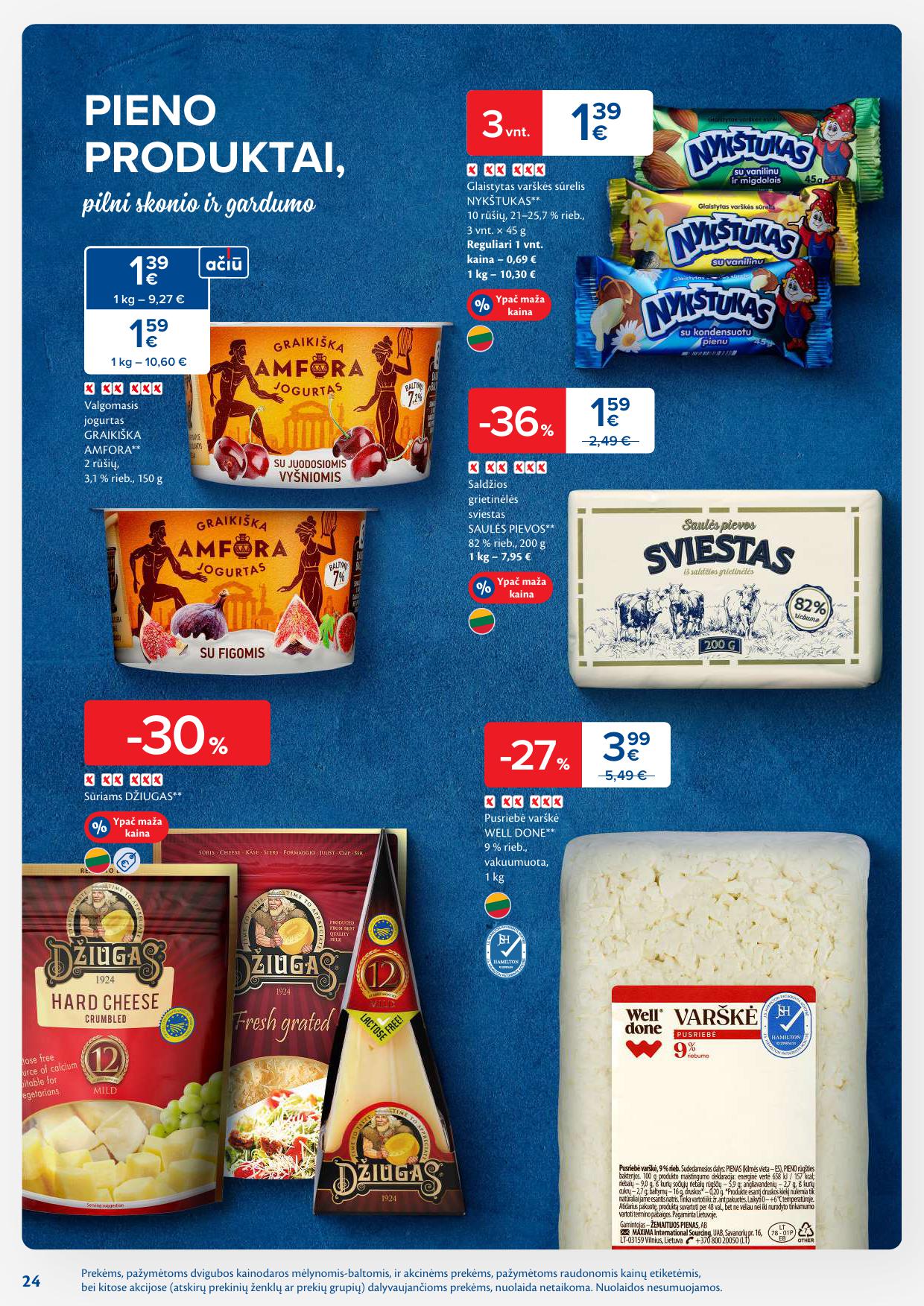 Naujausias MAXIMA kaininis katalogas 2026.01.13 - 2026.01.19