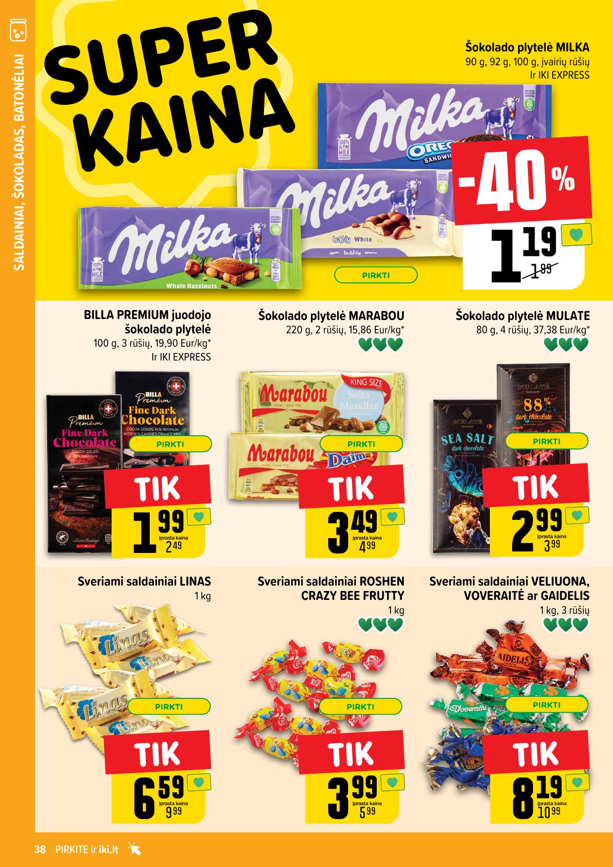 Naujausias IKI kaininis katalogas 2024.09.30 - 2024.10.06