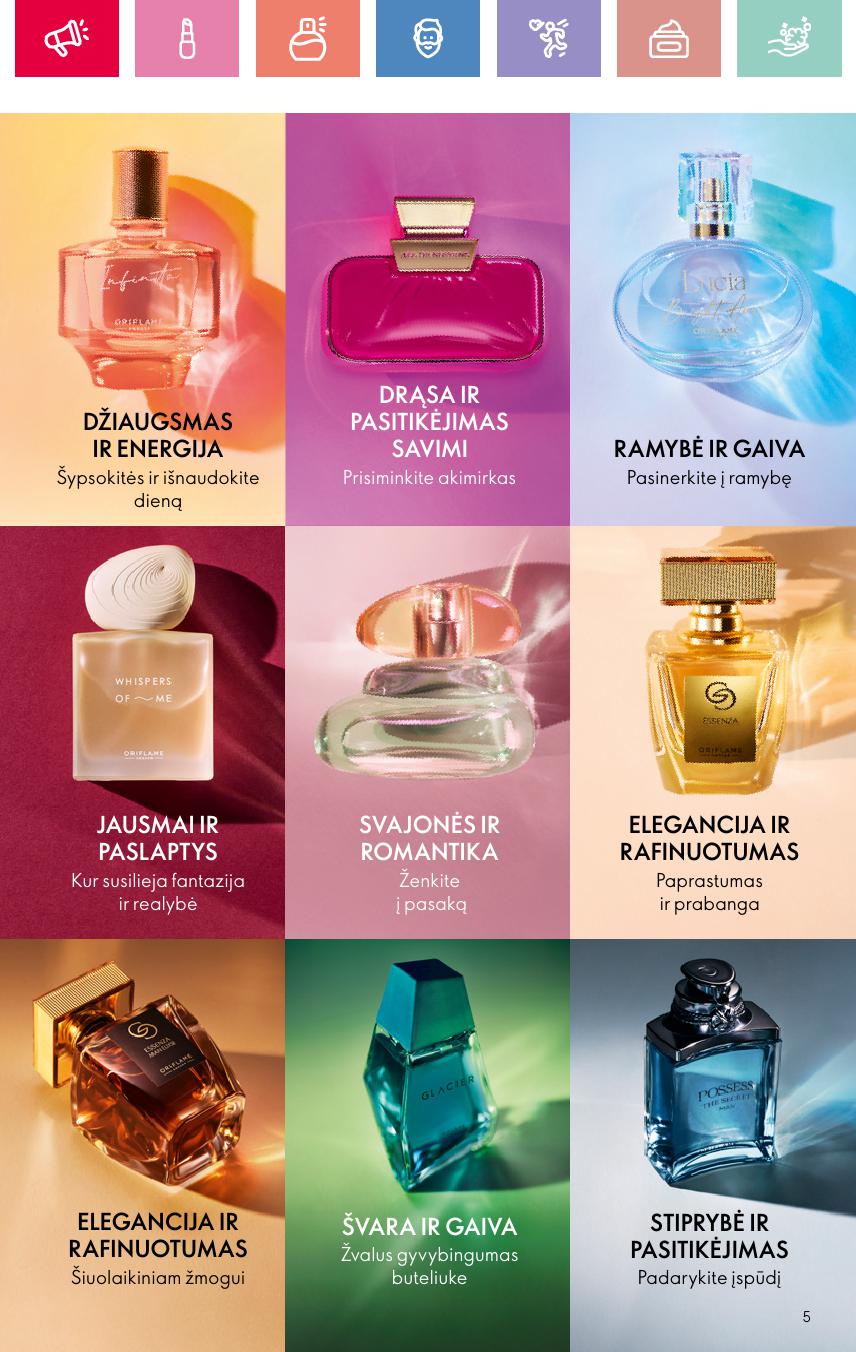 Naujas ORIFLAME katalogas galioja 2025.05.11 - 2025.05.31