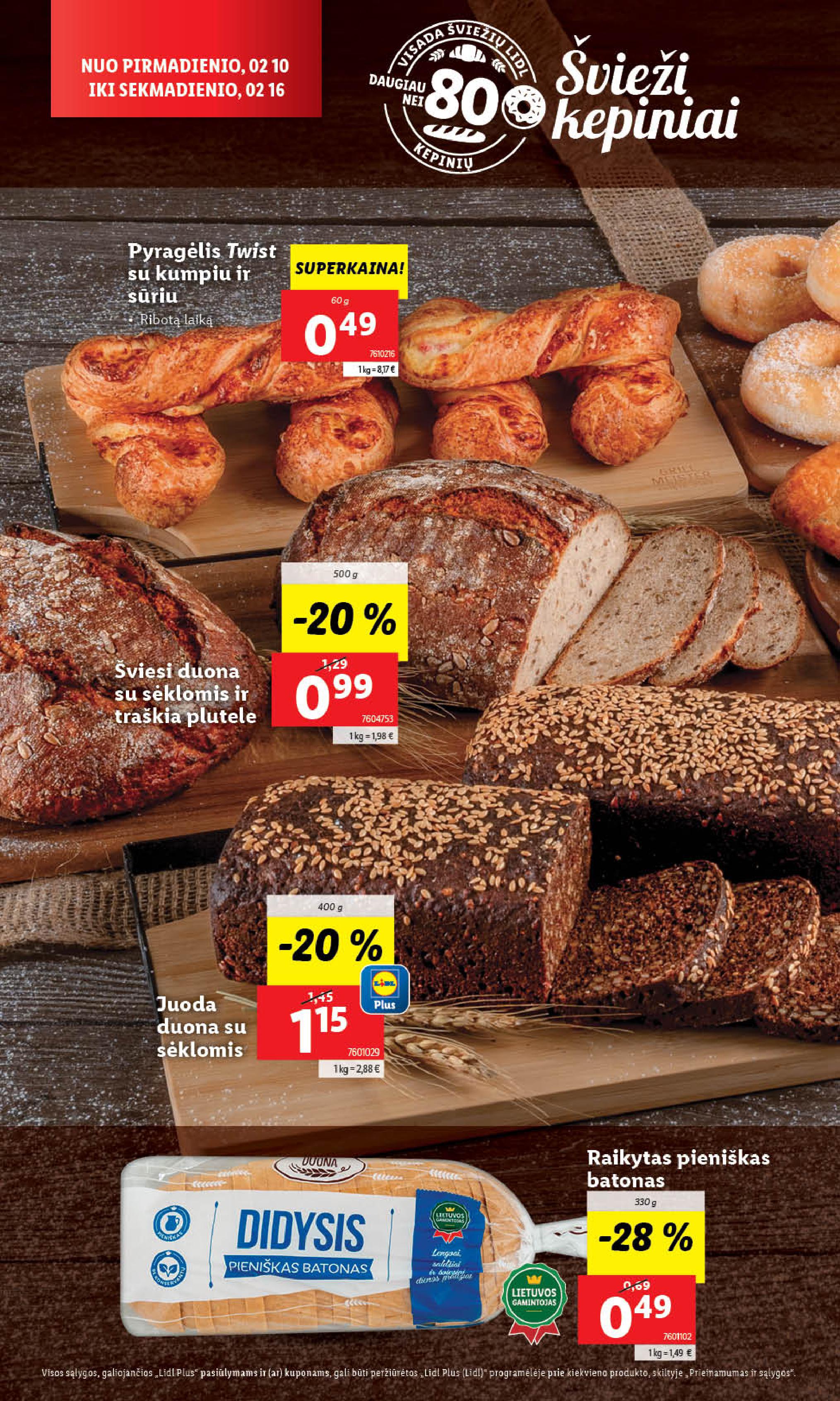 Naujausias LIDL kaininis katalogas 2025.02.10 - 2025.02.16