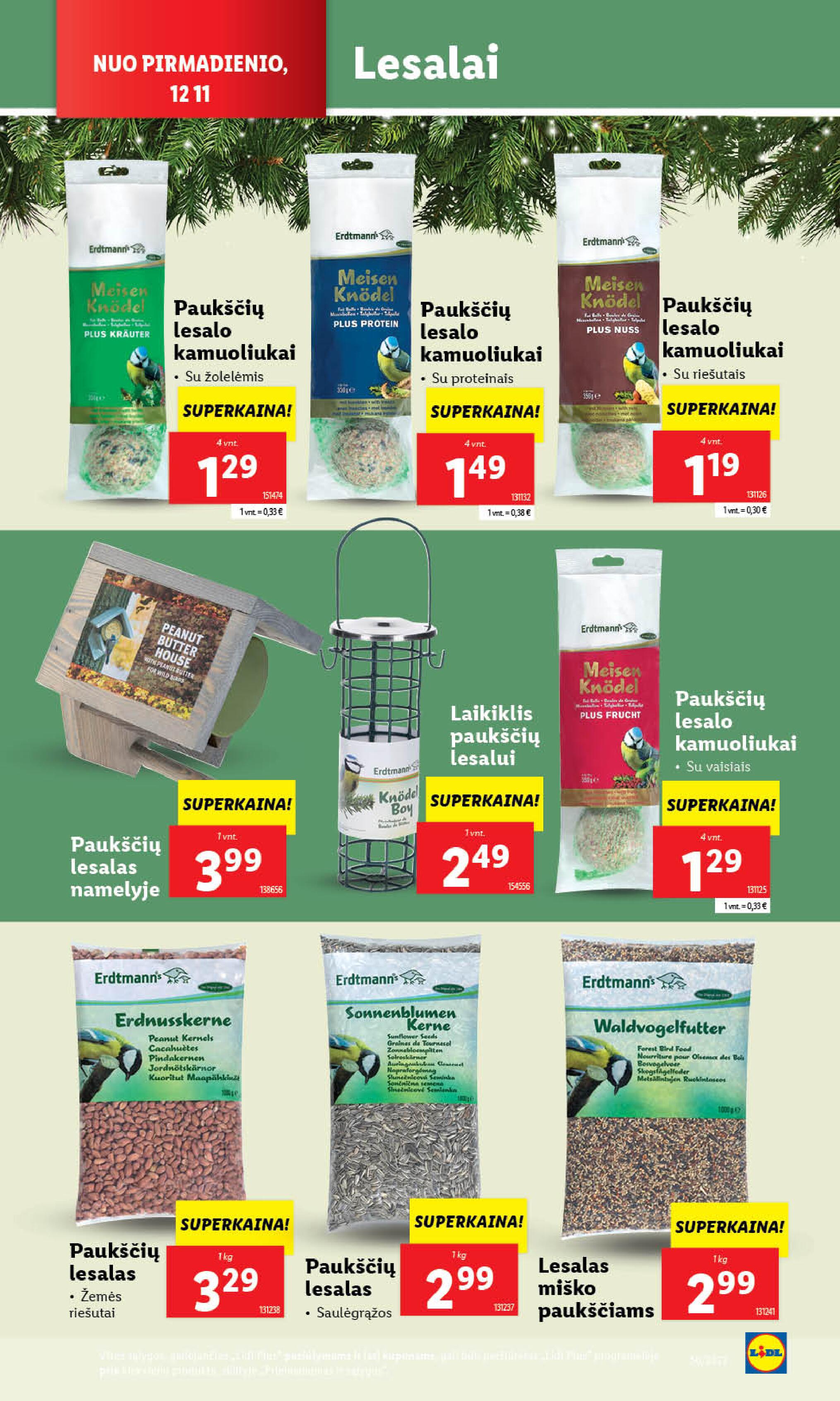Naujausias LIDL kaininis katalogas 2023.12.11 - 2023.12.17