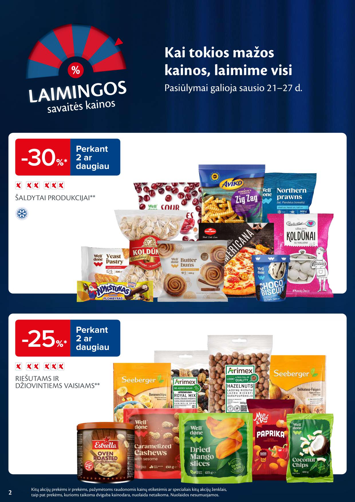 Naujausias MAXIMA kaininis katalogas 2025.01.21 - 2025.01.27