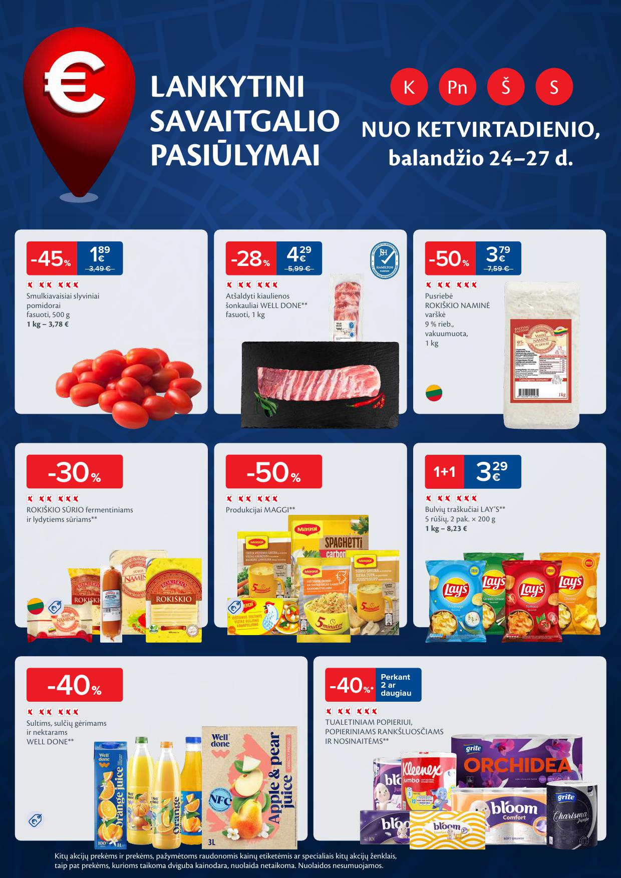 Naujausias MAXIMA kaininis katalogas 2025.04.22 - 2025.04.28