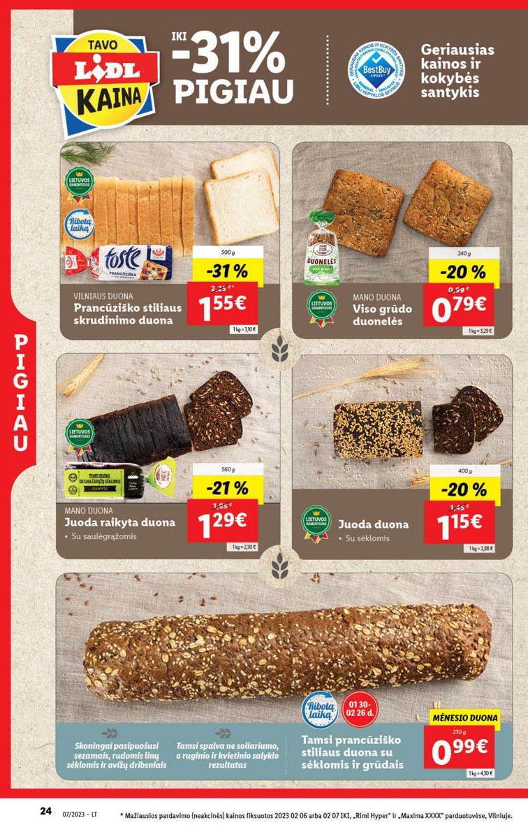 Naujausias LIDL kaininis katalogas 2023.02.13 - 2023.02.19 