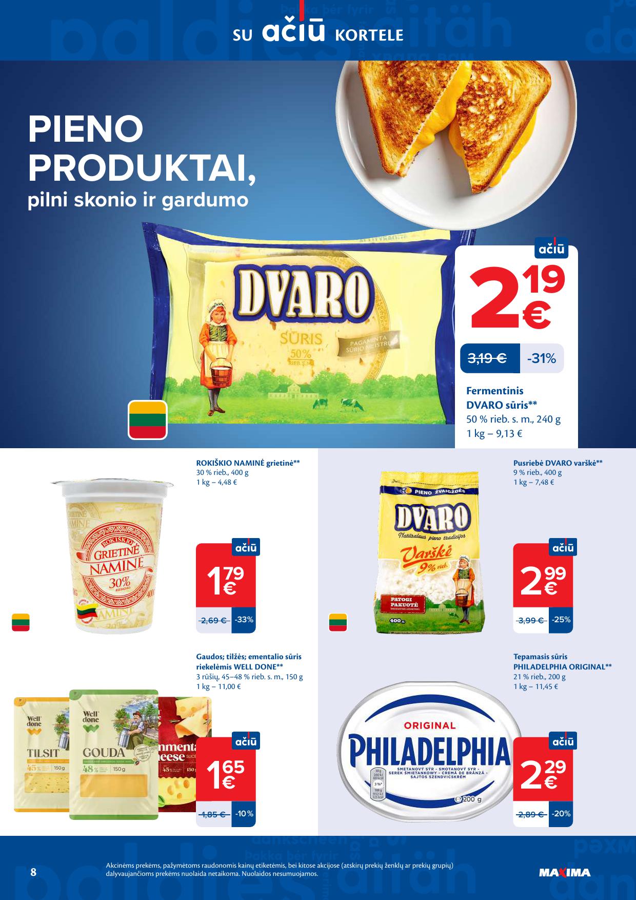 Naujausias MAXIMA kaininis katalogas 2026.03.17 - 2026.03.23