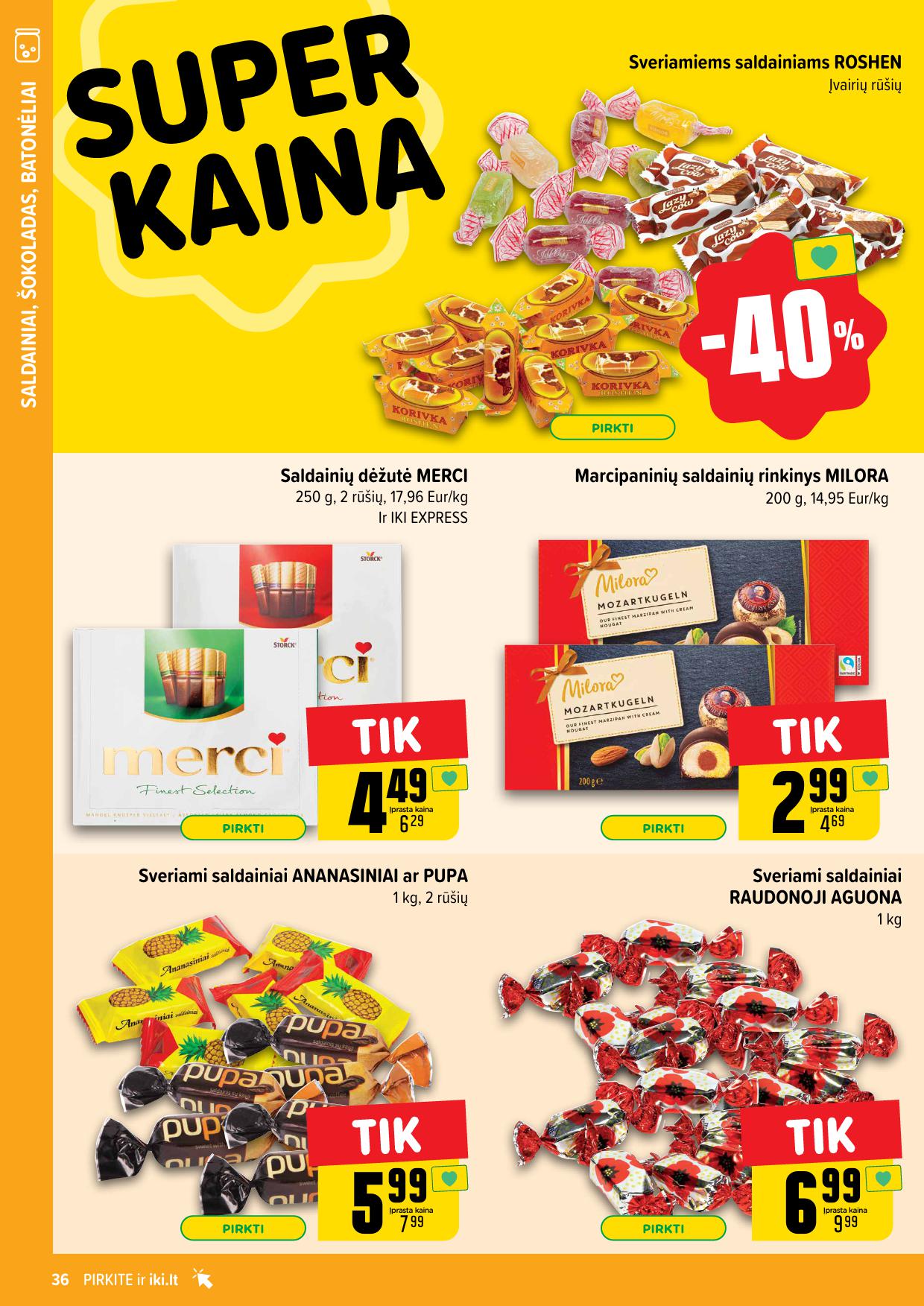 Naujausias IKI kaininis katalogas 2024.07.15 - 2024.07.21