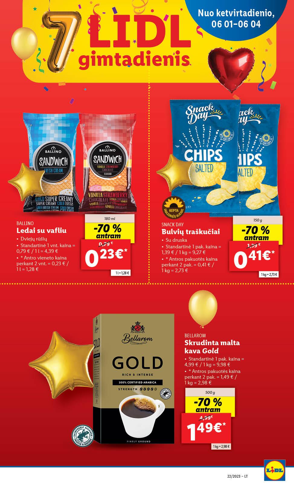 Naujausias LIDL kaininis katalogas 2023.05.29 - 2023.06.04