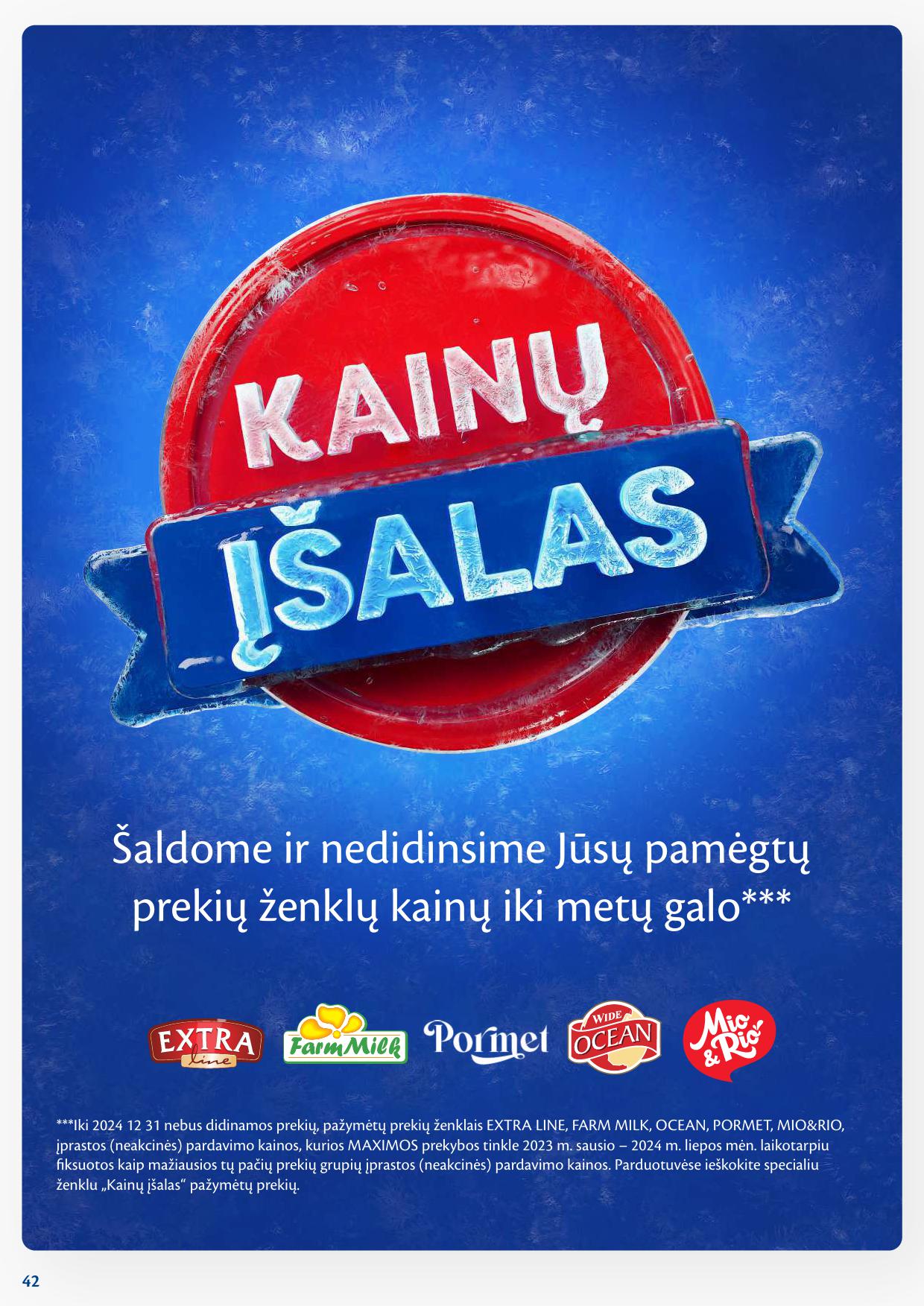 Naujausias MAXIMA kaininis katalogas 2024.09.03 - 2024.09.09