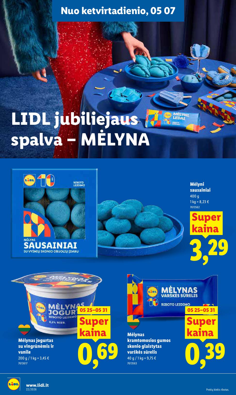 Naujas LIDL leidinys nuo 2026.05.25 iki 2026.05.31