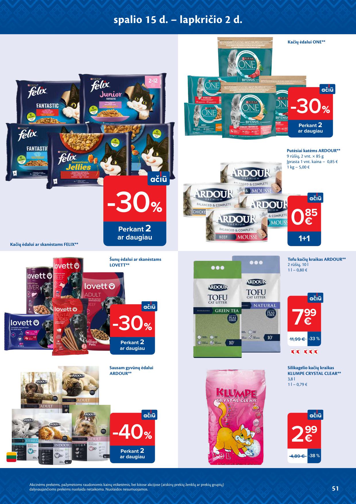 MAXIMA akcijų ir nuolaidų leidinys Nr.44 2026.10.27 - 2026.11.02