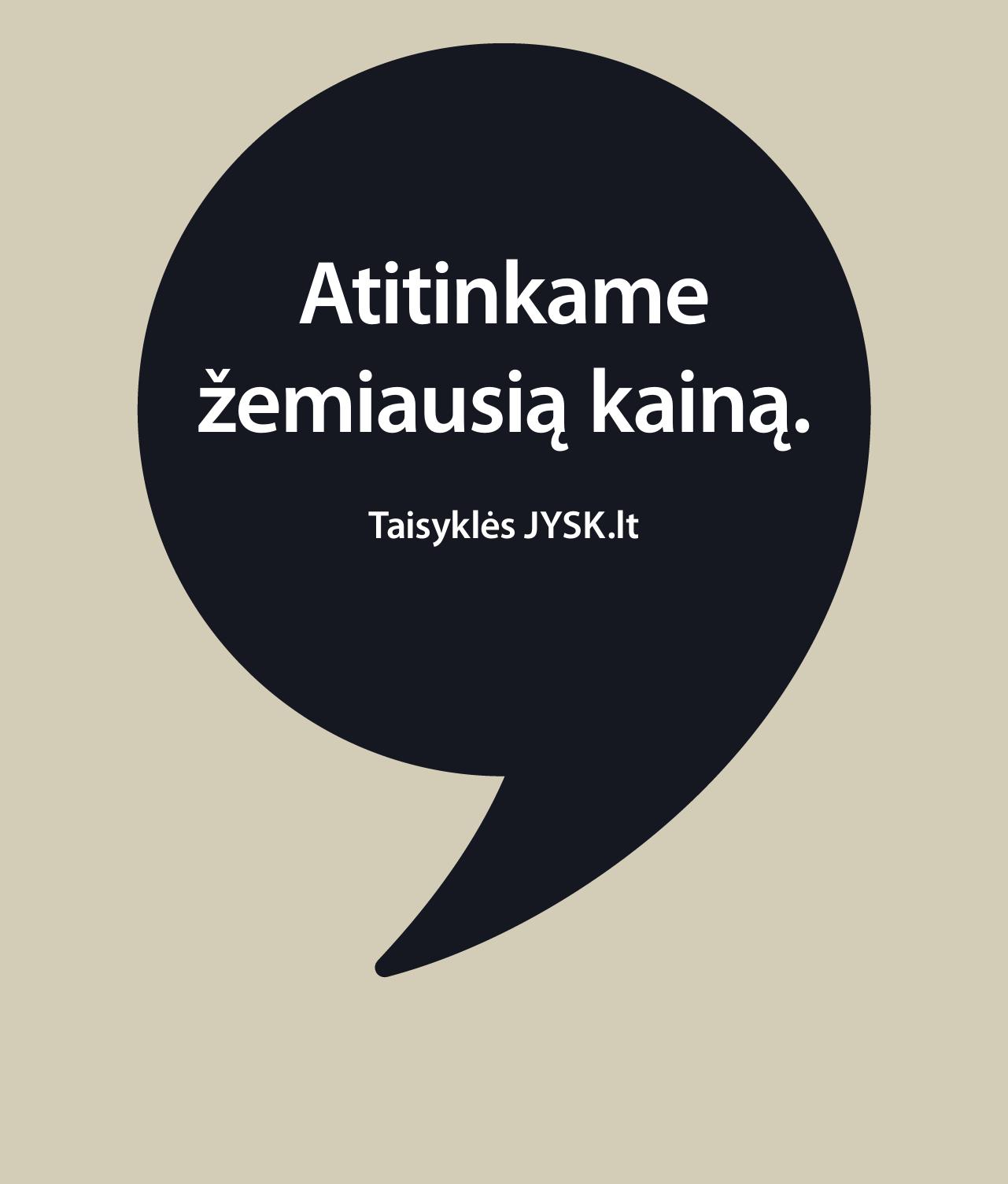Naujas JYSK leidinys galioja 2025.06.03 - 2025.06.16