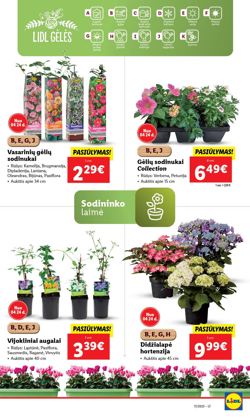 Naujausias LIDL kaininis katalogas 2023.04.24 - 2023.04.30