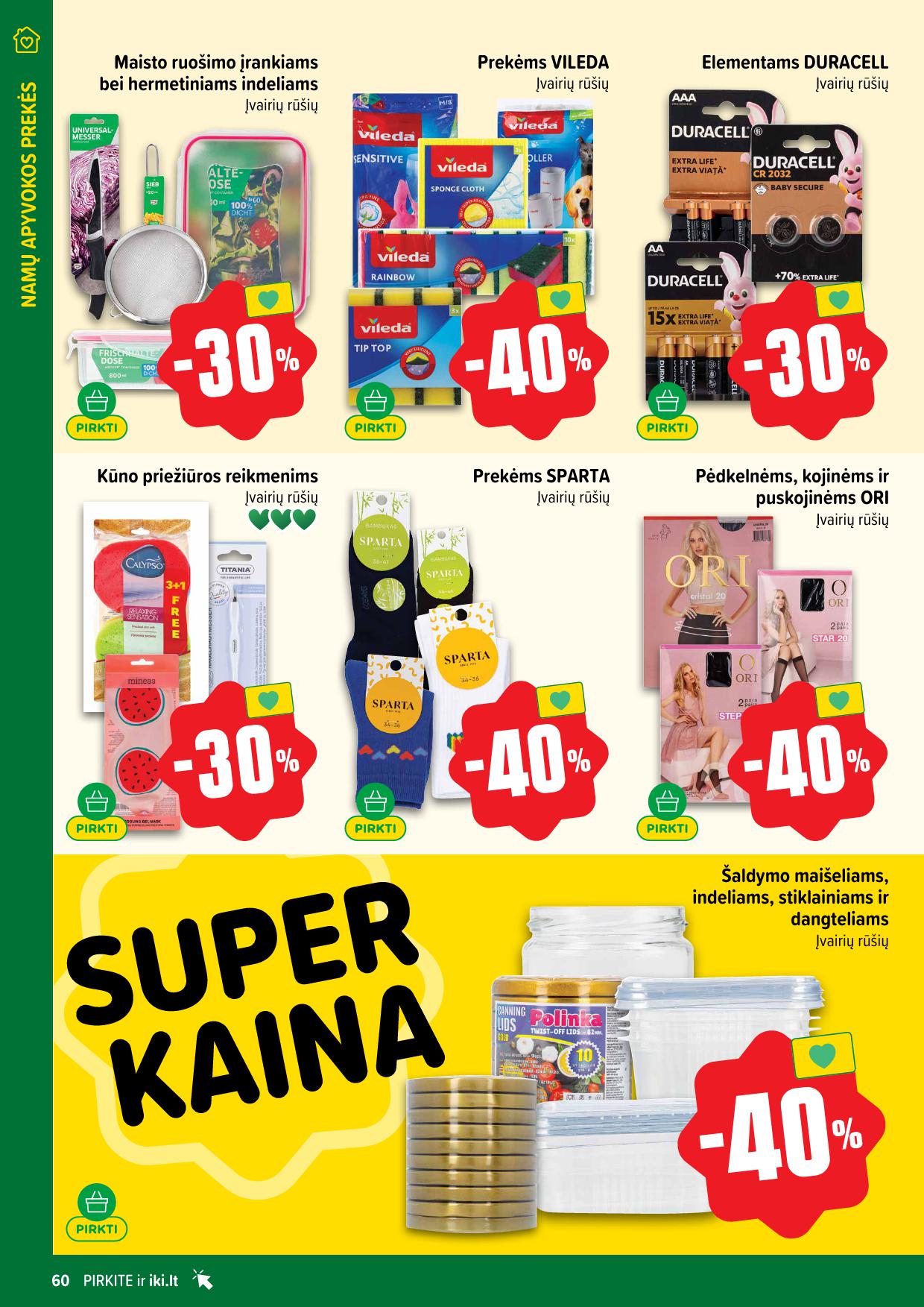 Naujausias IKI kaininis katalogas 2025.06.30 - 2025.07.06