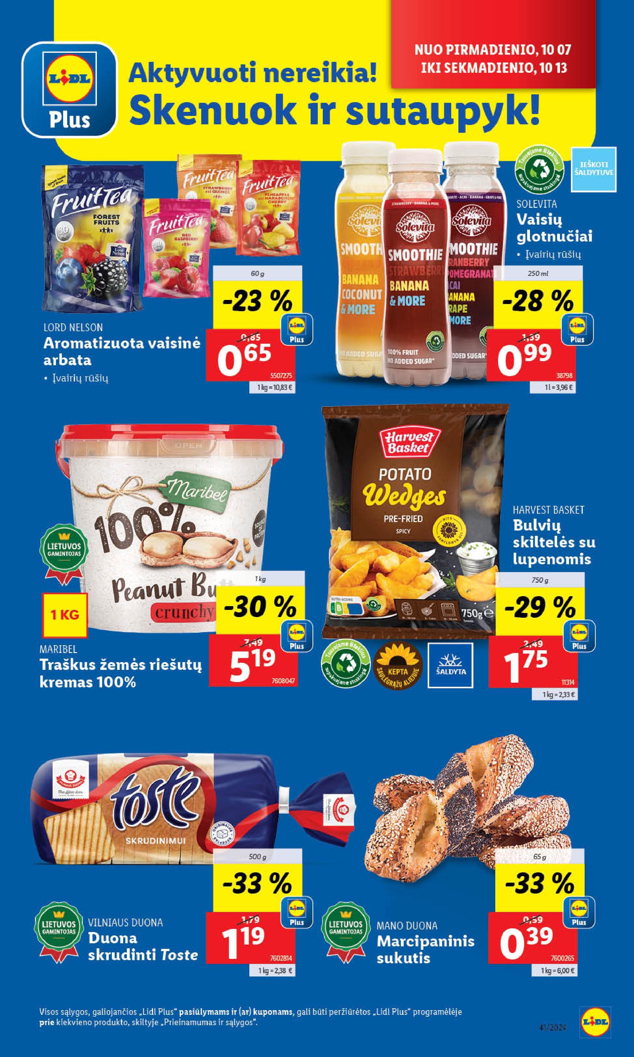Naujausias LIDL kaininis katalogas 2024.10.07 - 2024.10.13