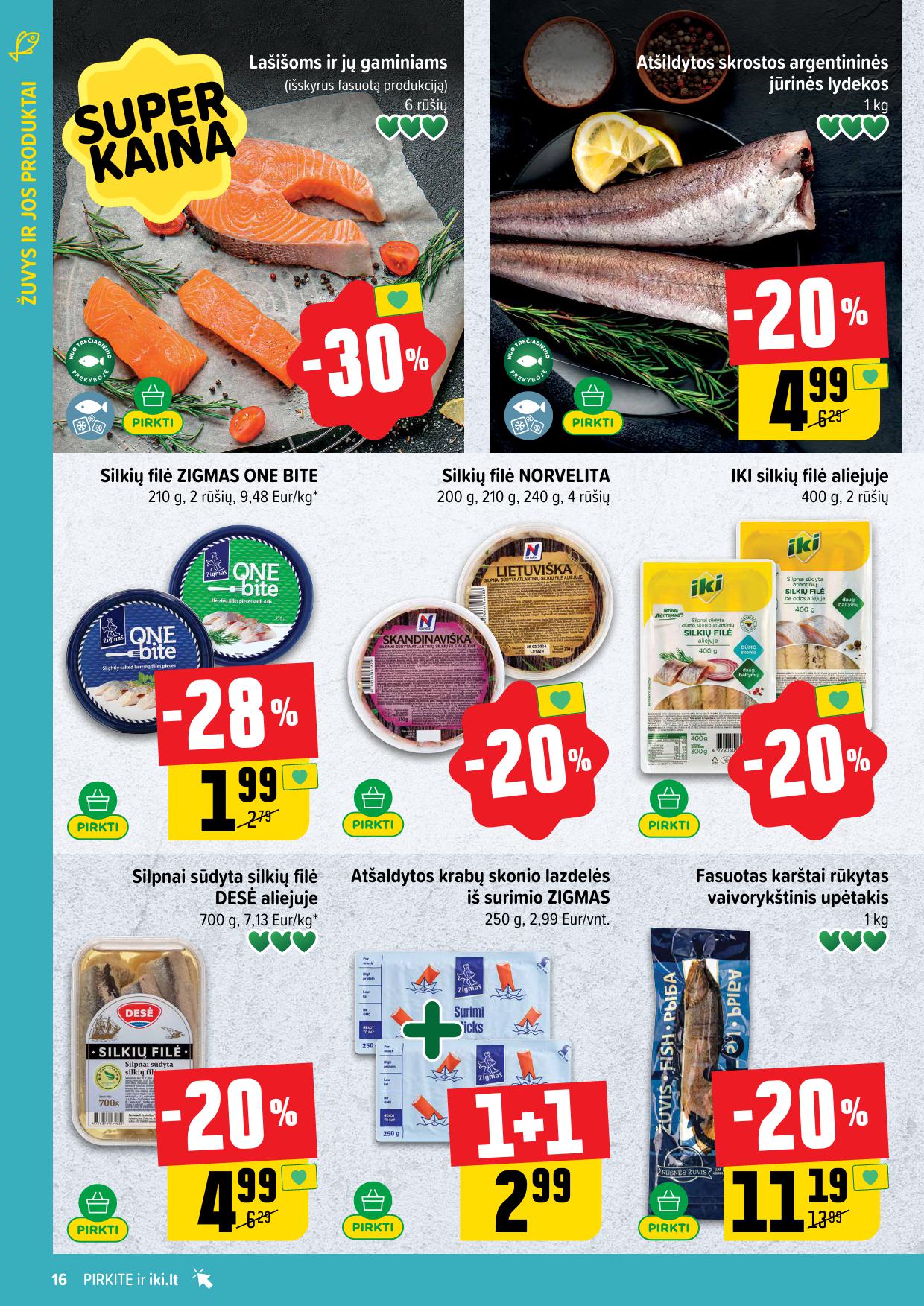 IKI SAVAITĖLĖ akcijų ir nuolaidų leidinys Nr.28 2025.07.07 - 2025.07.13
