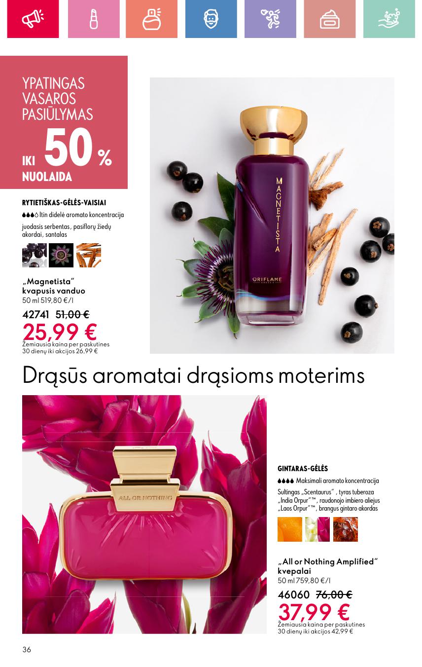 Naujas ORIFLAME katalogas galioja 2025.06.22 - 2025.07.12