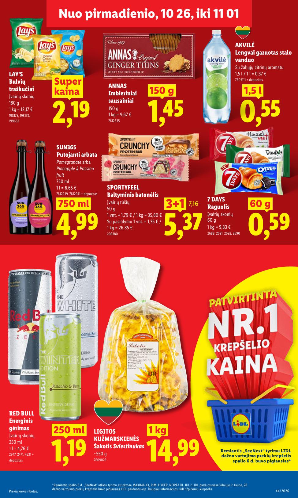 Naujas LIDL leidinys nuo 2026.10.26 iki 2026.11.01
