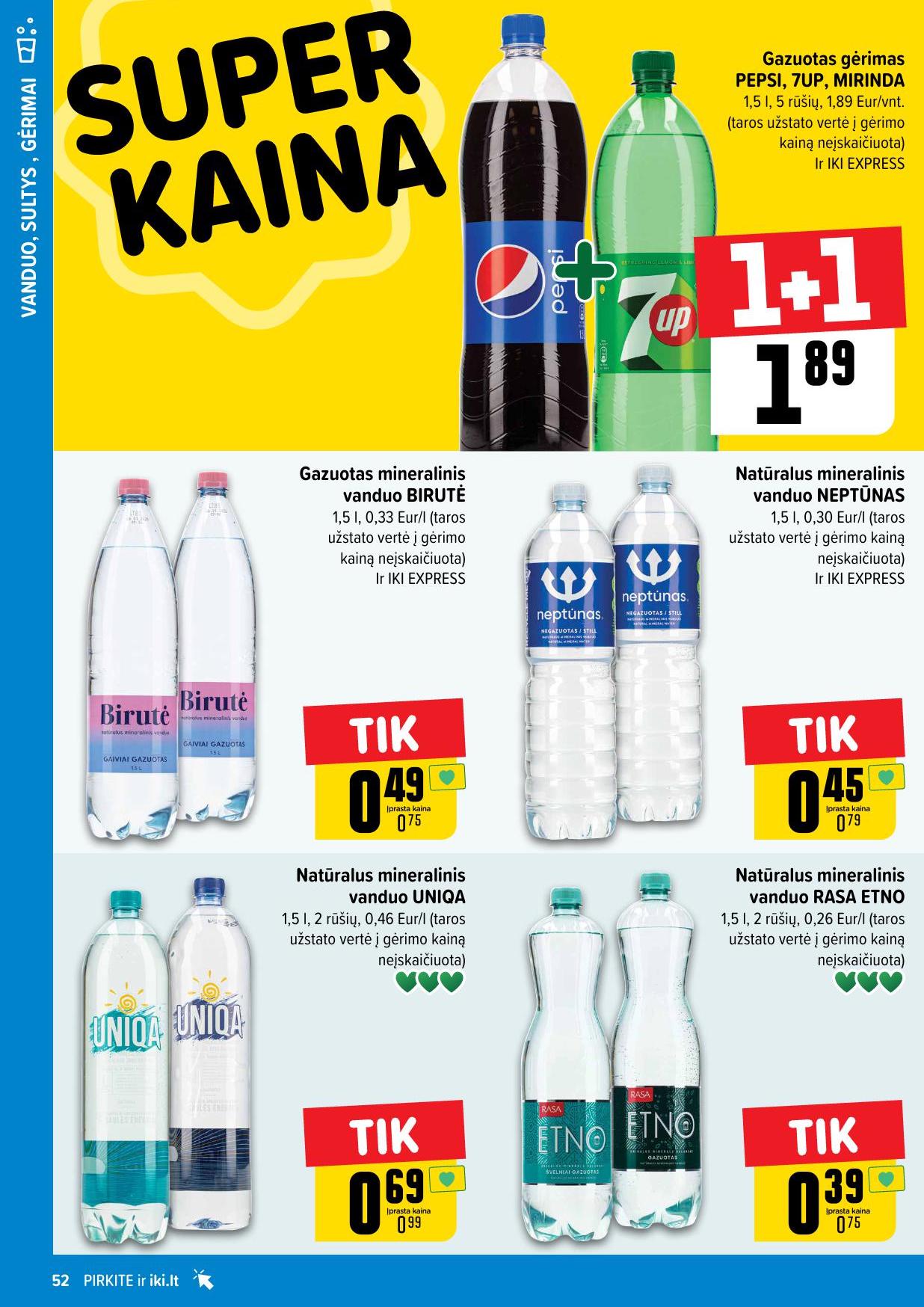 Naujausias IKI kaininis katalogas 2024.03.18 - 2024.03.24