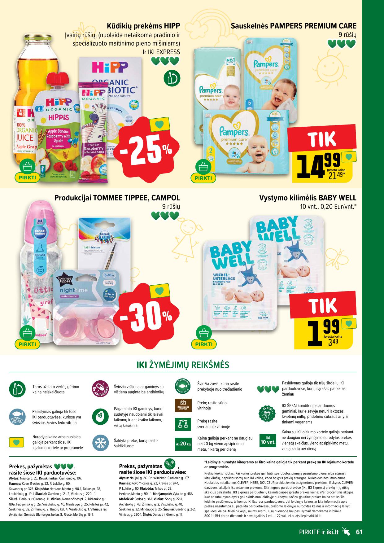Naujausias IKI kaininis katalogas 2026.04.06 - 2026.04.12