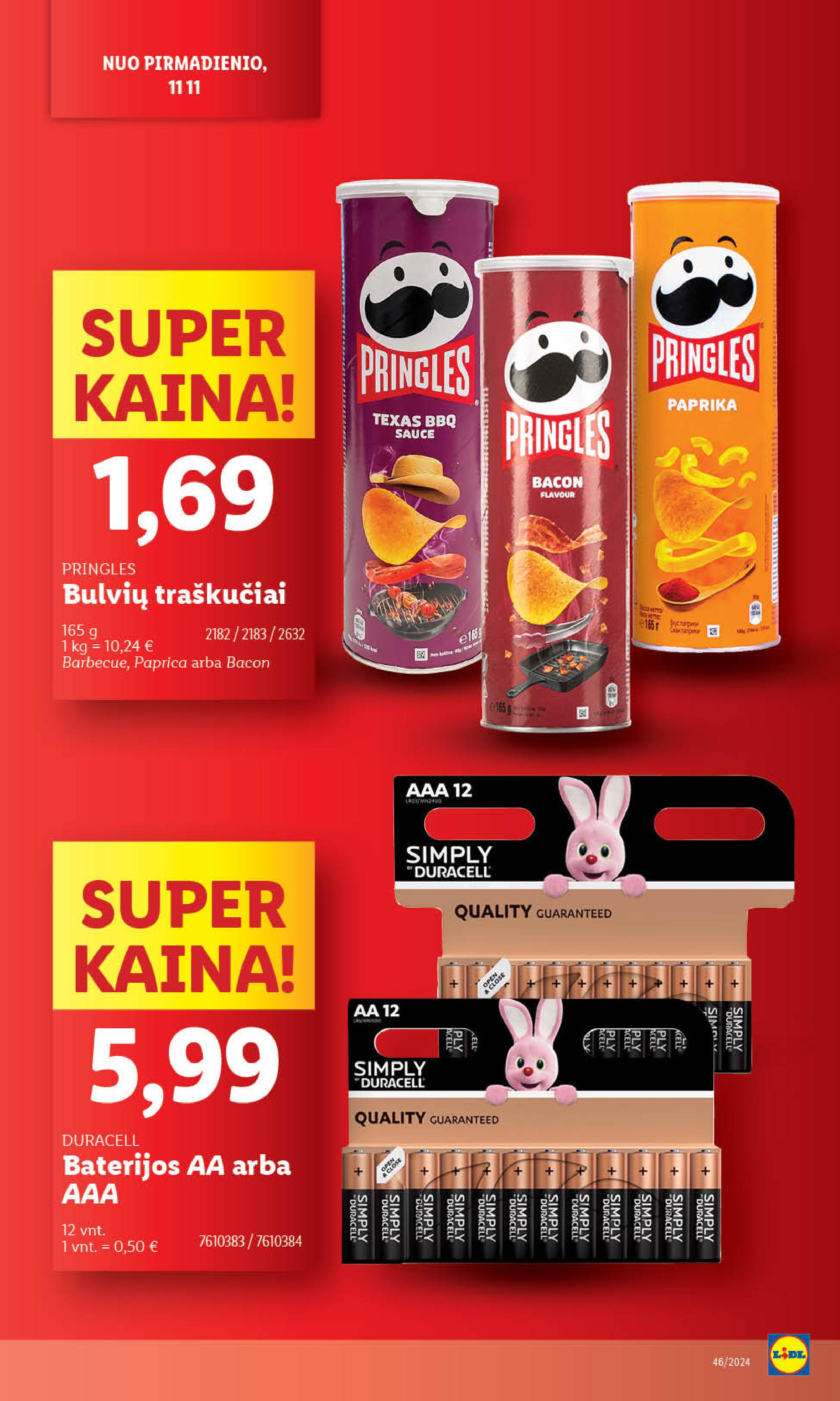 Naujausias LIDL kaininis katalogas 2024.11.11 - 2024.11.17