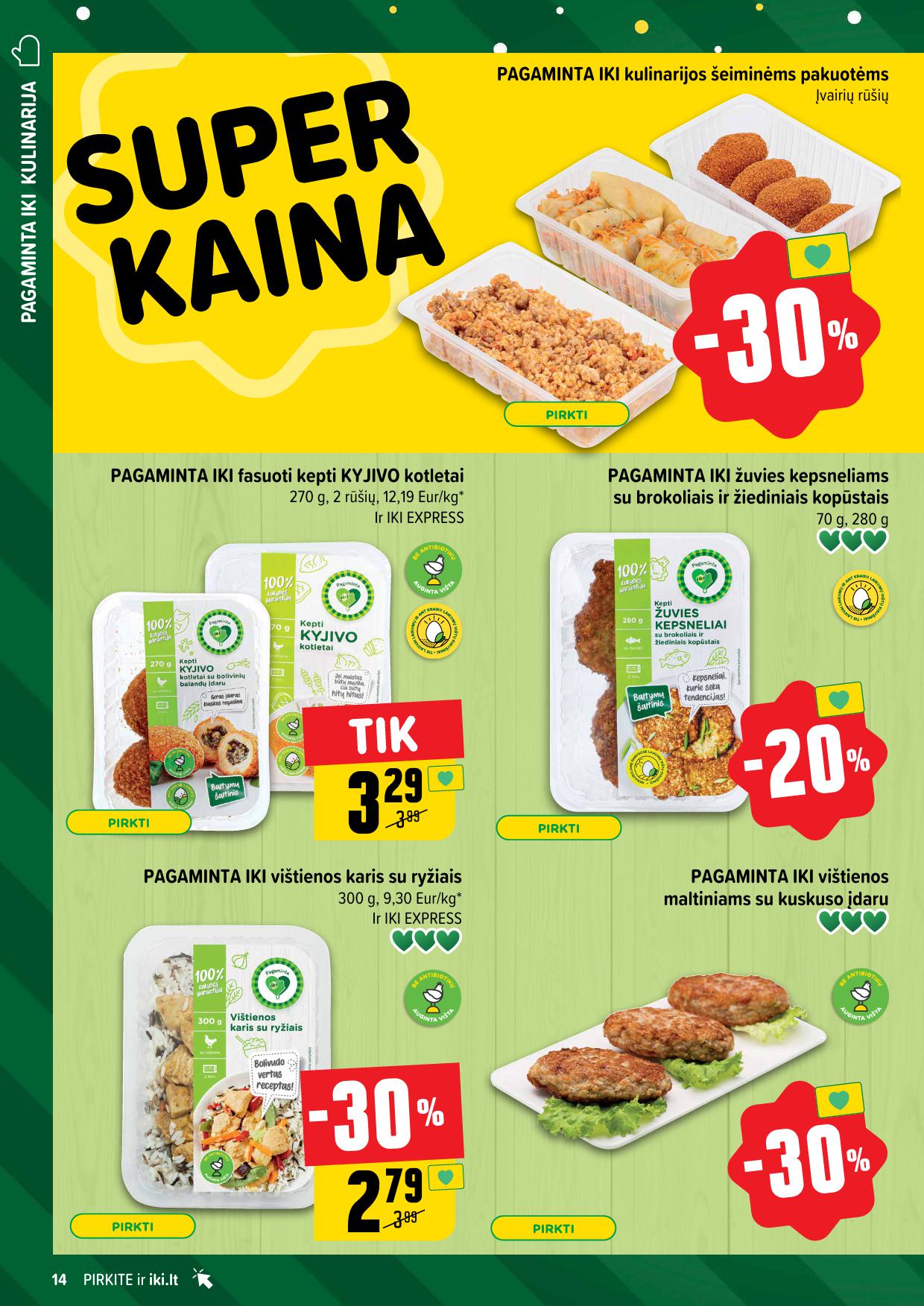 Naujausias IKI kaininis katalogas 2024.11.25 - 2024.12.01